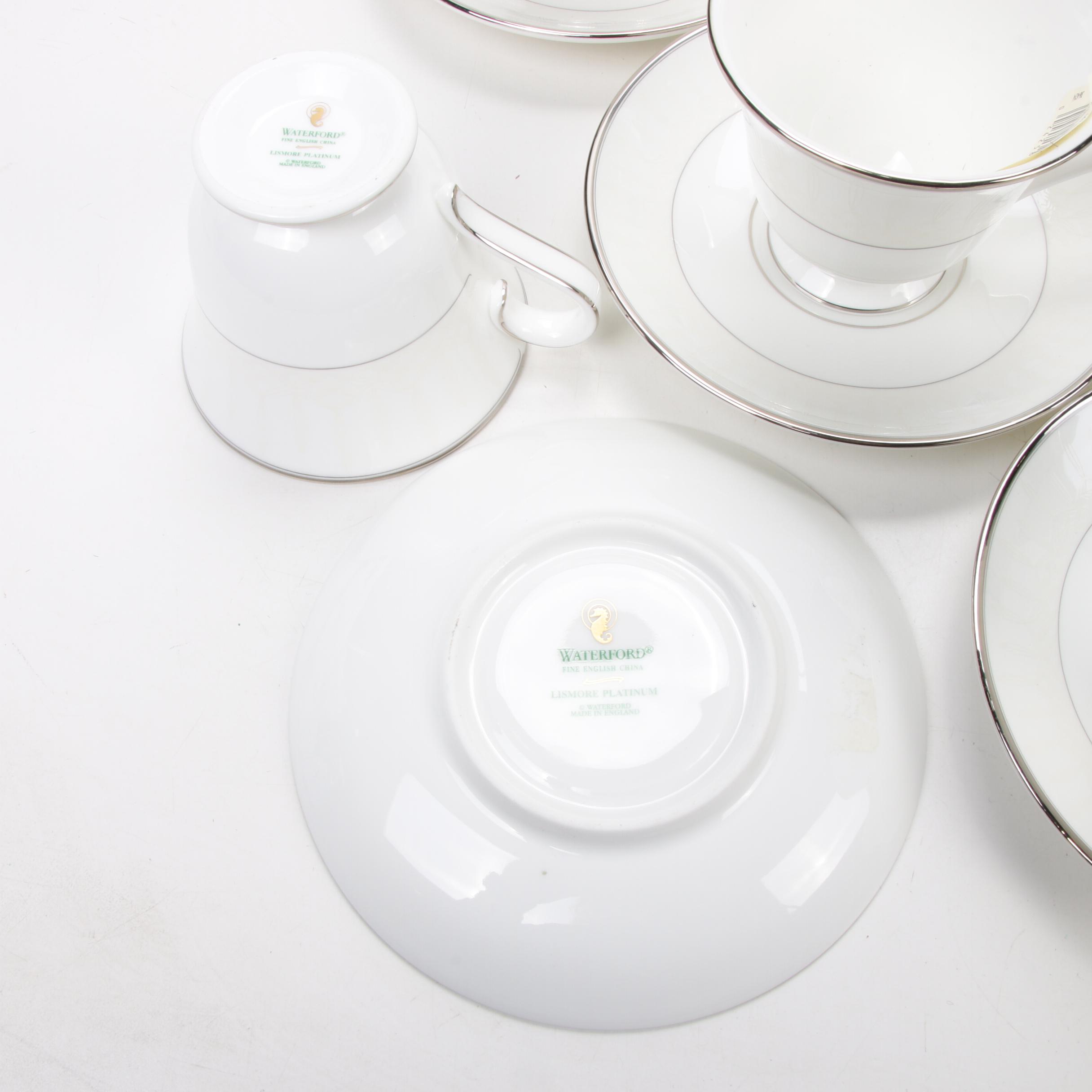 Waterford "Lismore Platinum" Porcelain Dinner and Serveware, 1998–2008