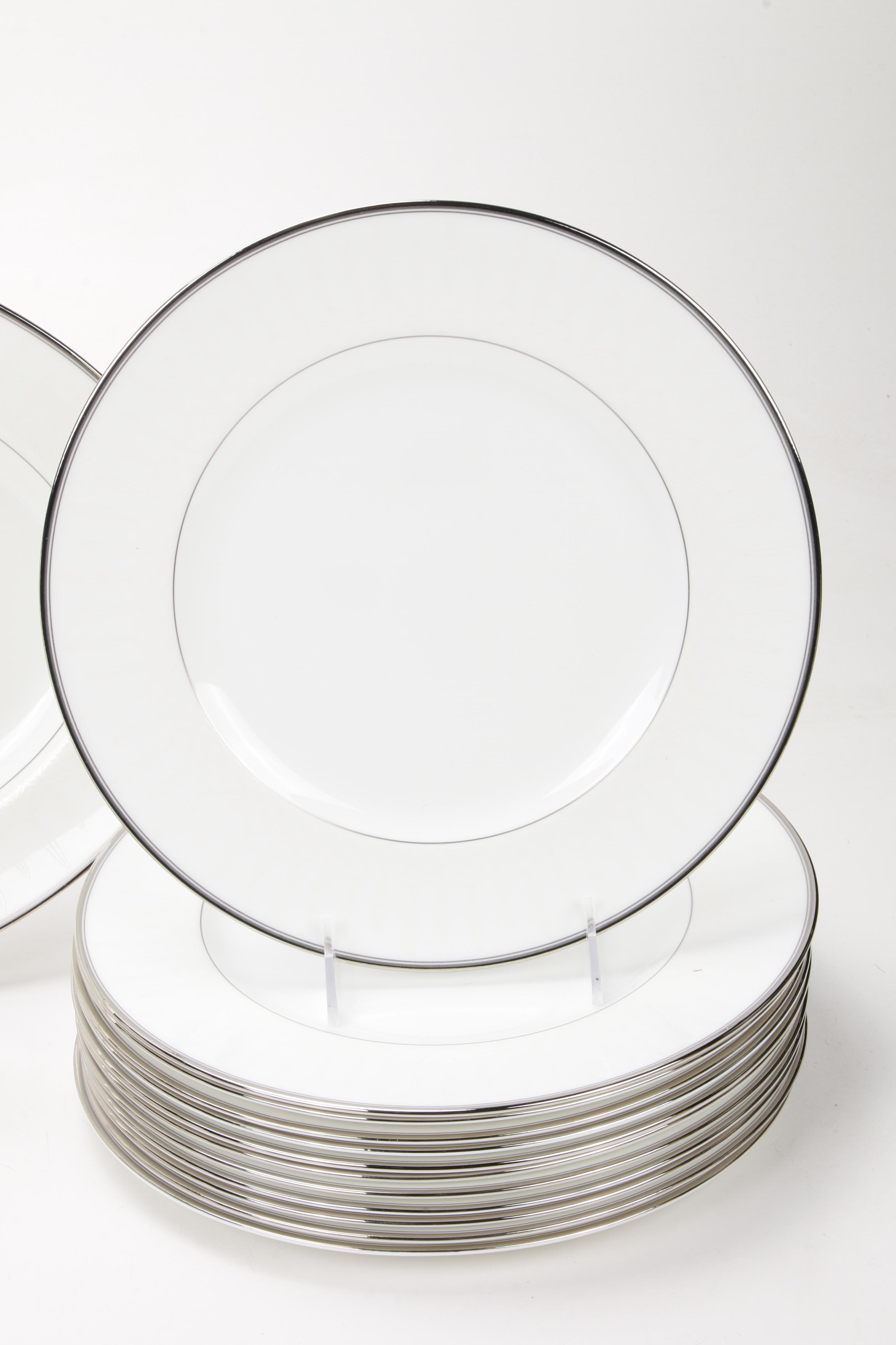 Waterford "Lismore Platinum" Porcelain Dinner and Serveware, 1998–2008