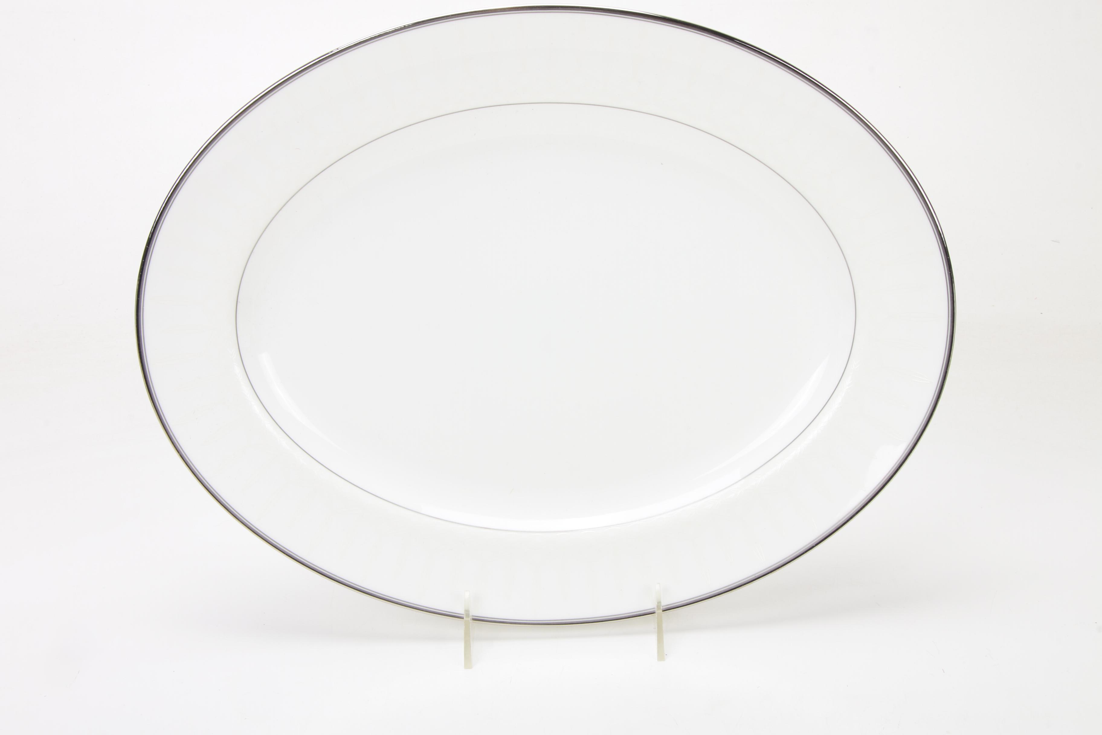 Waterford "Lismore Platinum" Porcelain Dinner and Serveware, 1998–2008