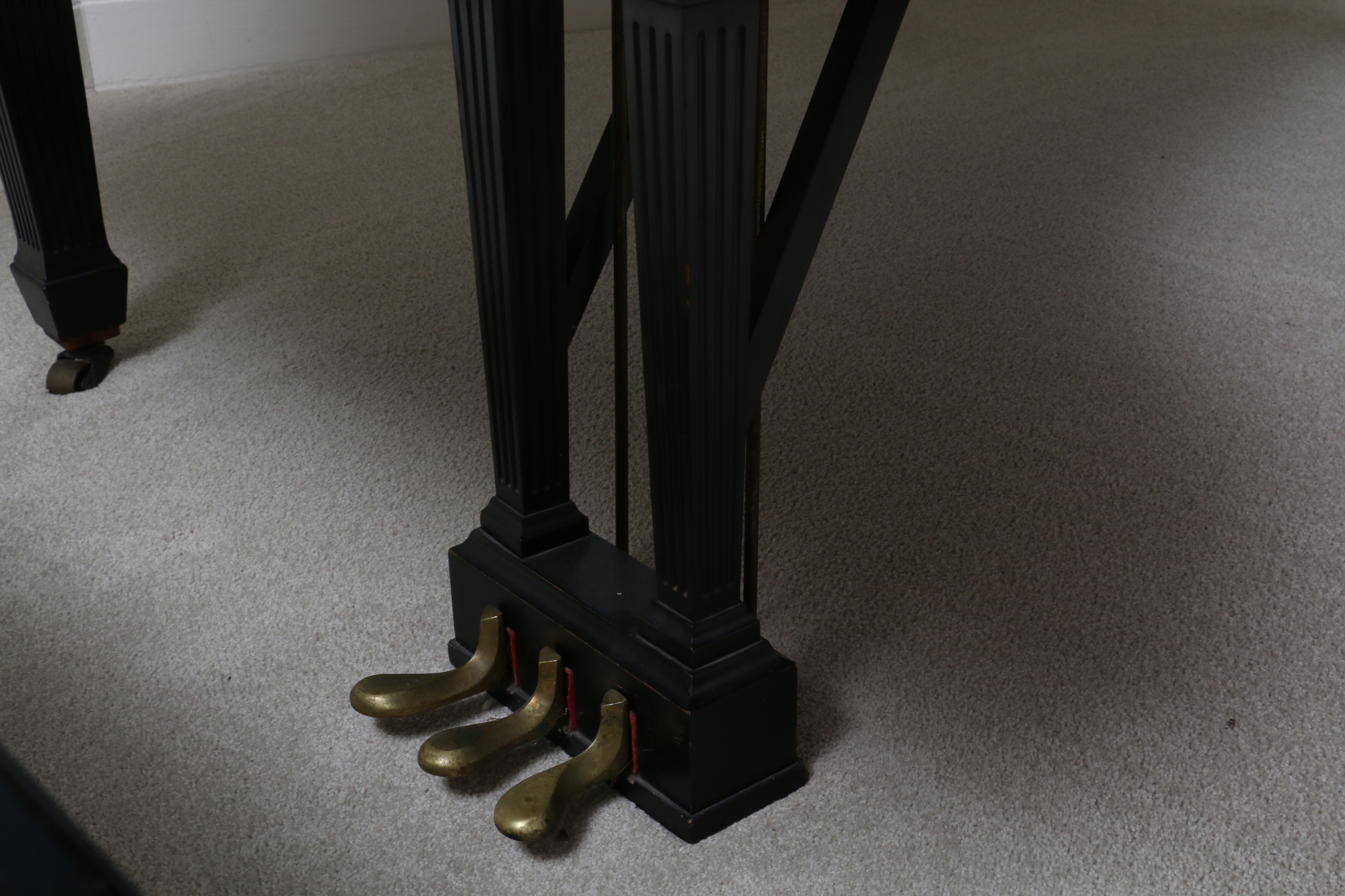 Everett Black Baby Grand Piano with Bench