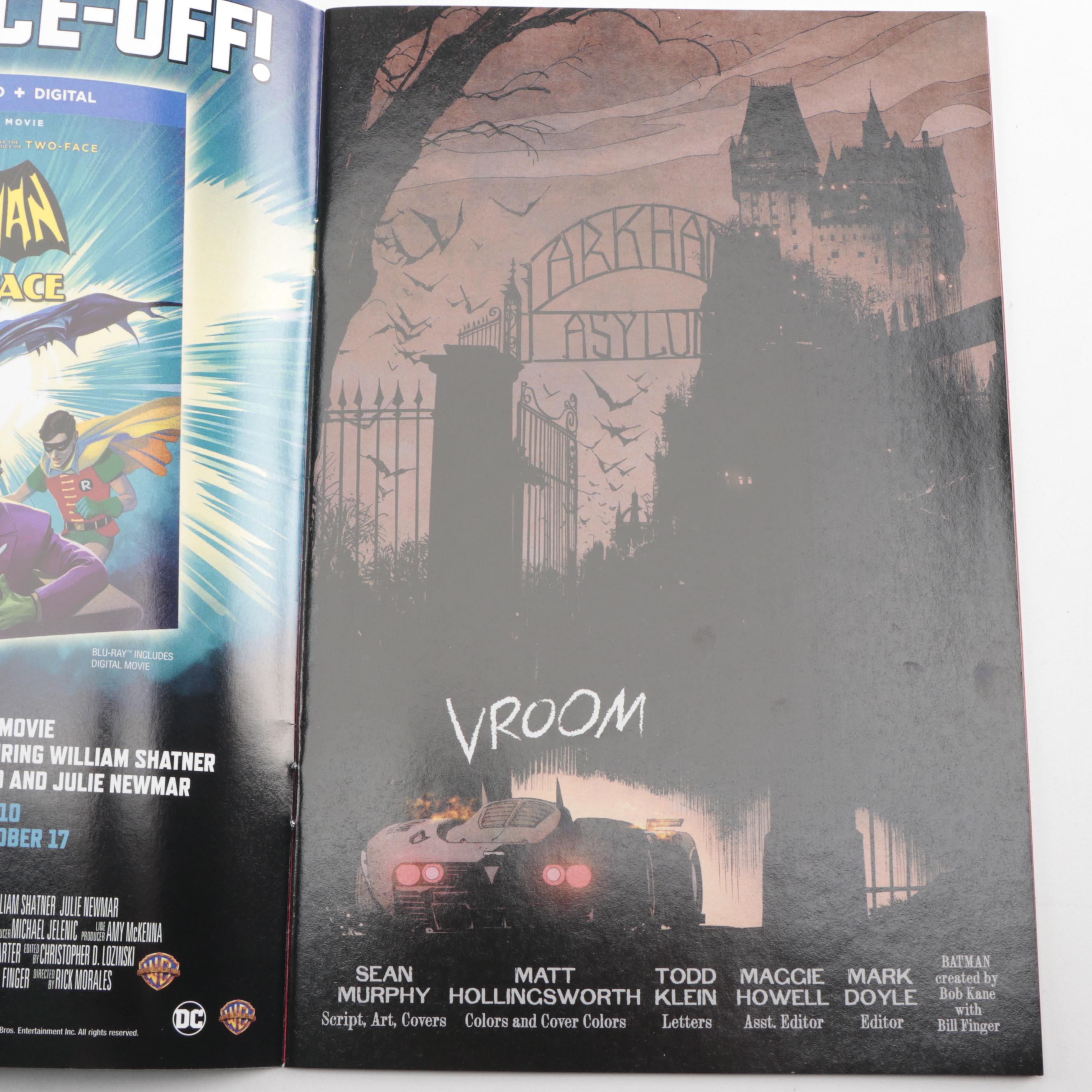 Sean Murphy Signed "Batman: White Knight" #1 with Variant Cover, 2017