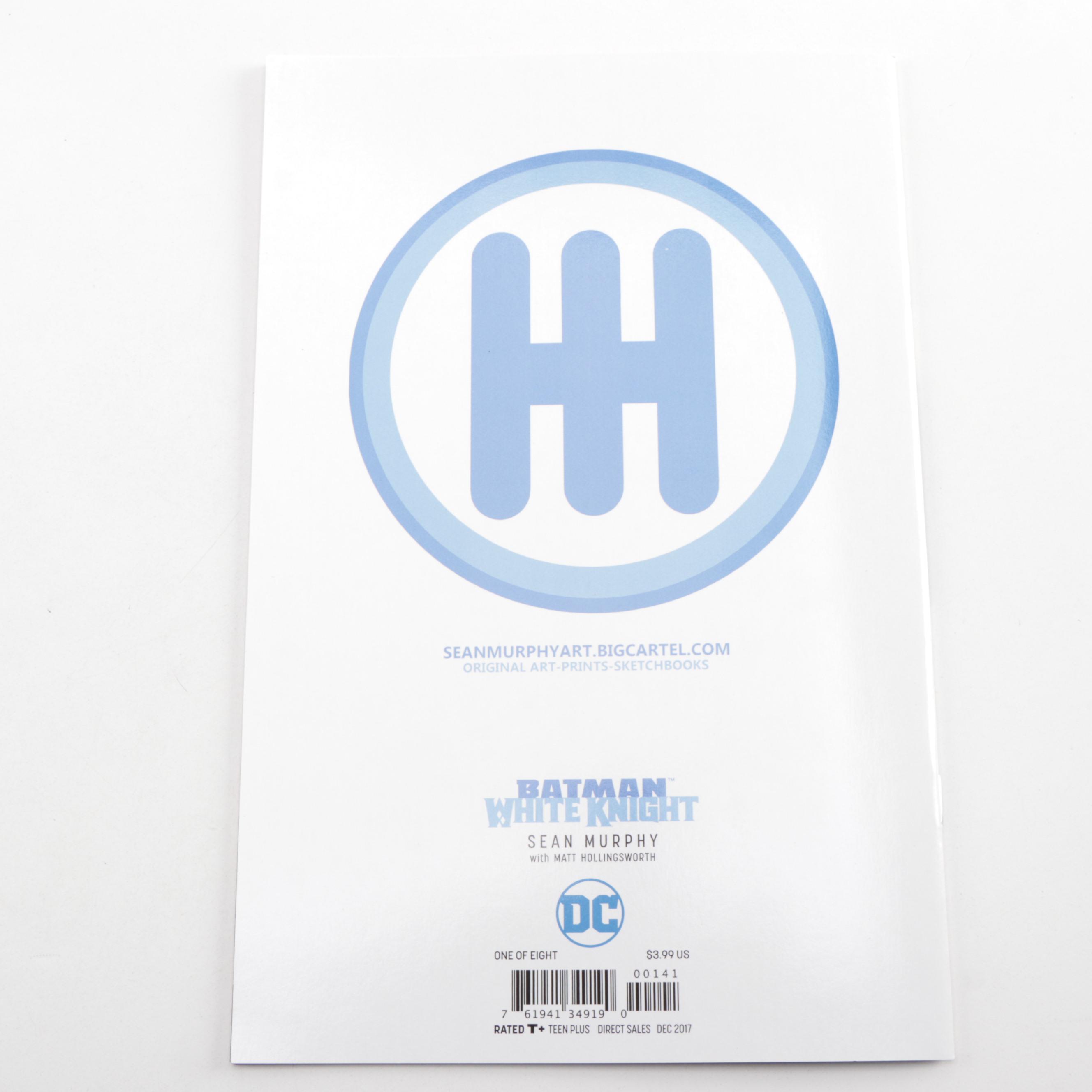 Sean Murphy Signed "Batman: White Knight" #1 with Variant Cover, 2017