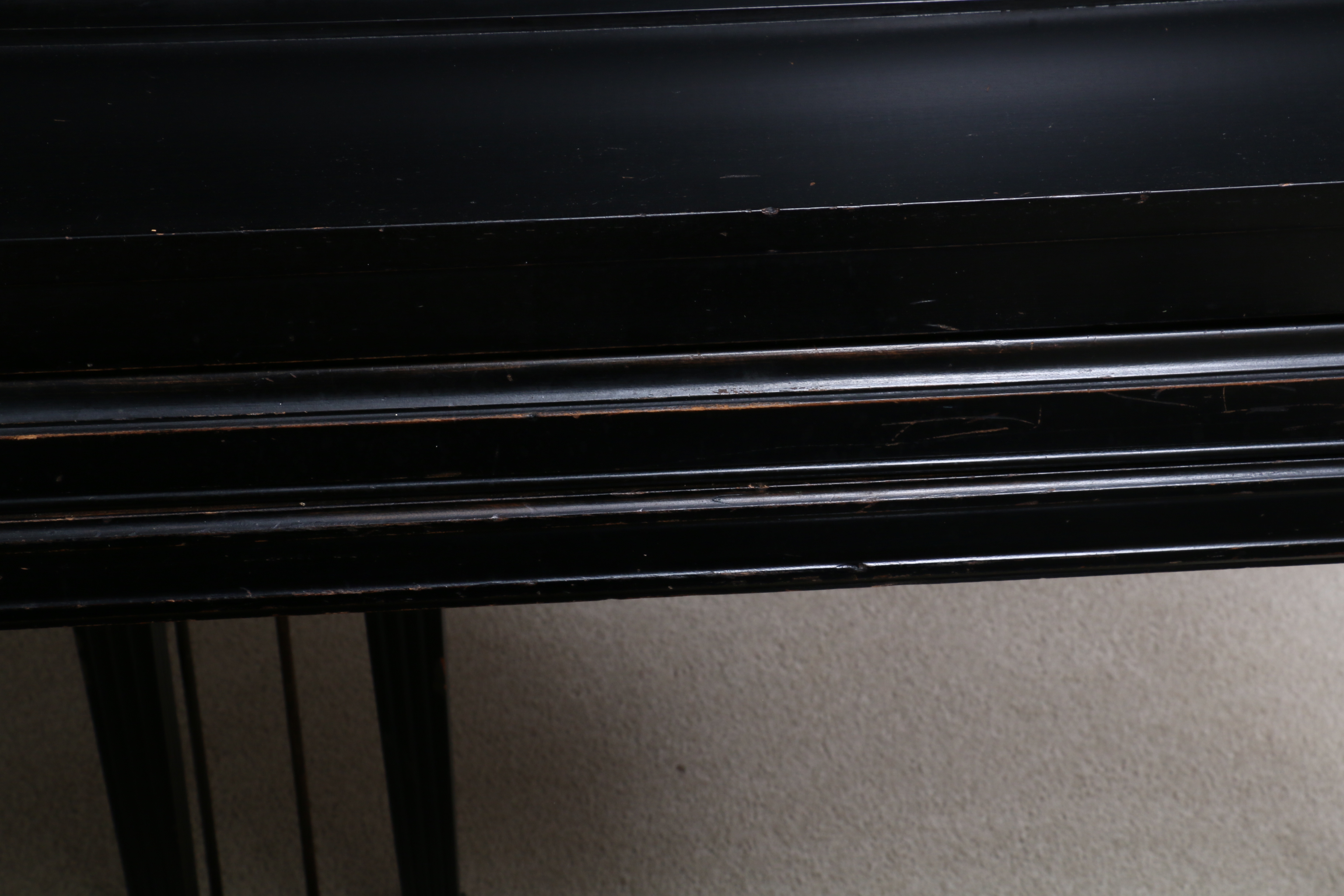 Everett Black Baby Grand Piano with Bench