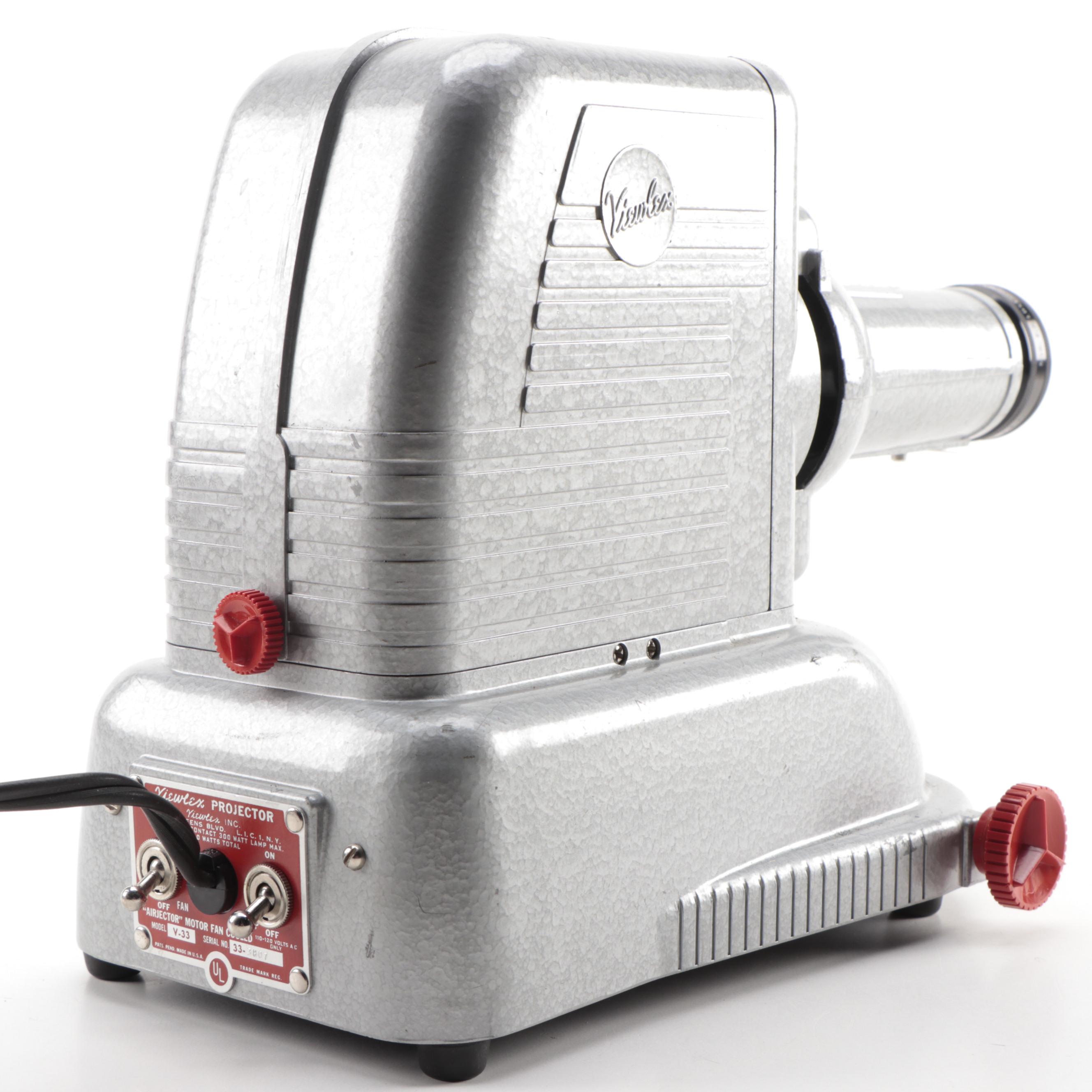 Viewlex V-33 Slide Projector, Mid 20th Century