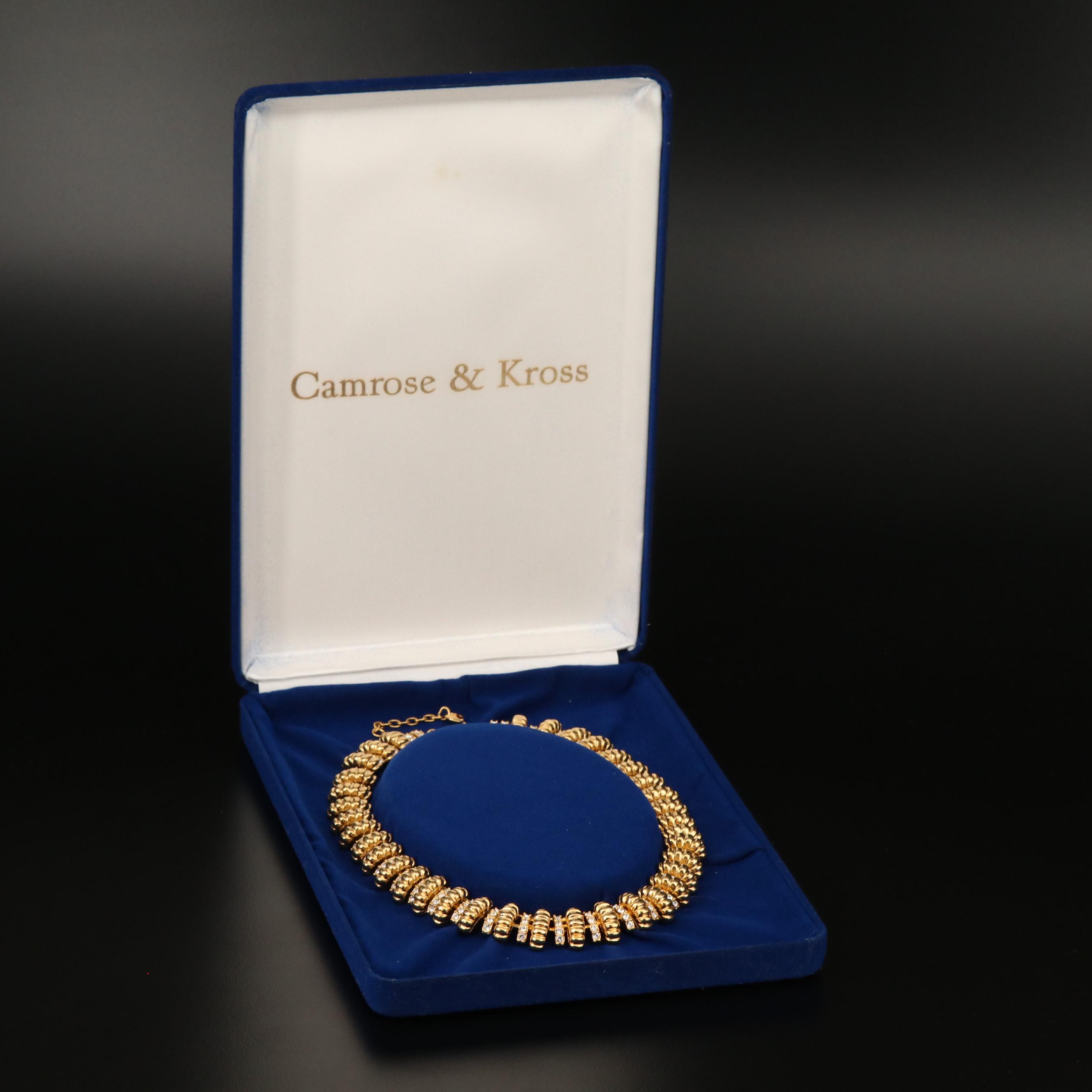Camrose & Kross Jacqueline Bouvier Kennedy Reproduction Necklace