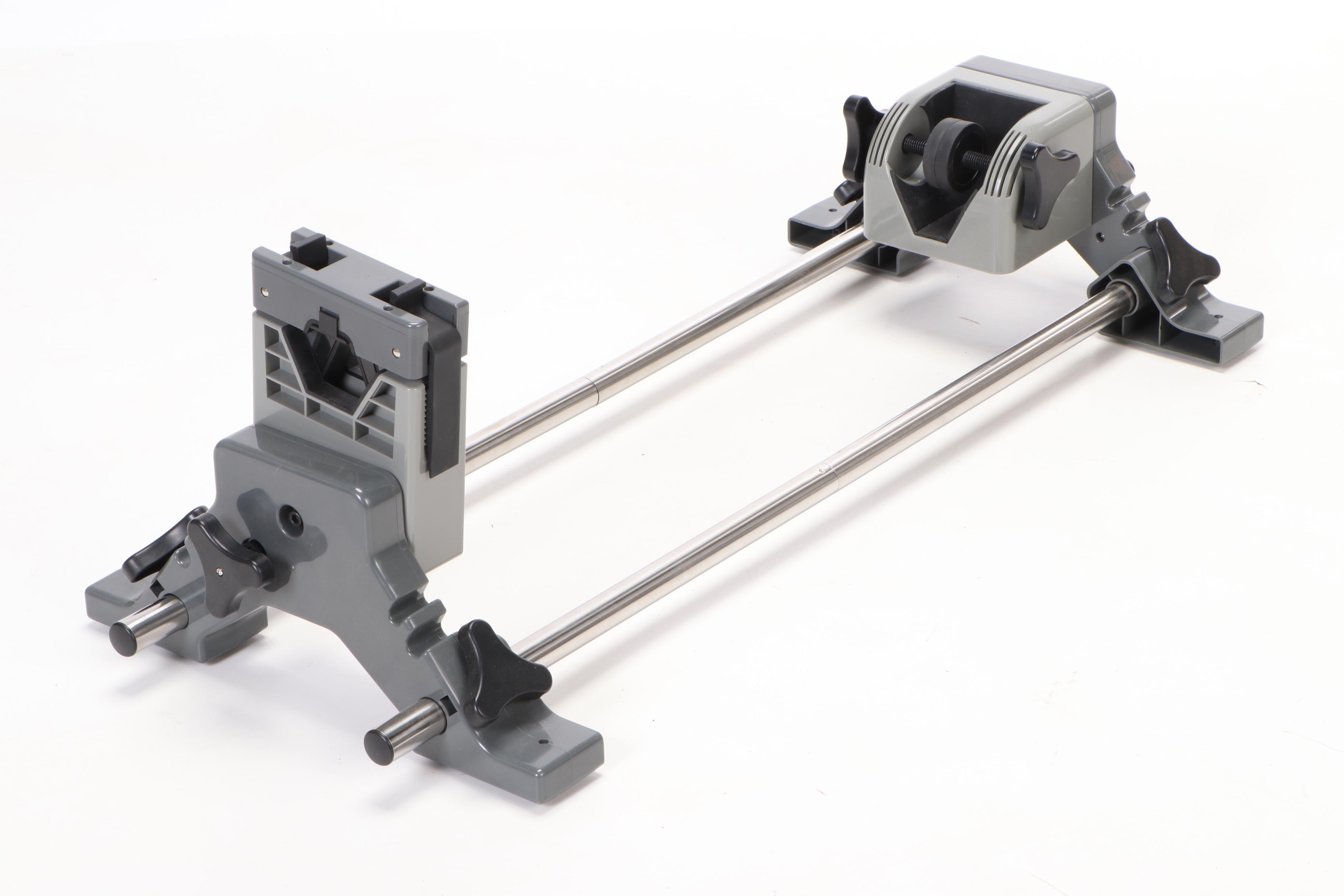 Caldwell "Lead Sled" Adjustable Shooting Rest, and Lyman Revolution Gun Vise