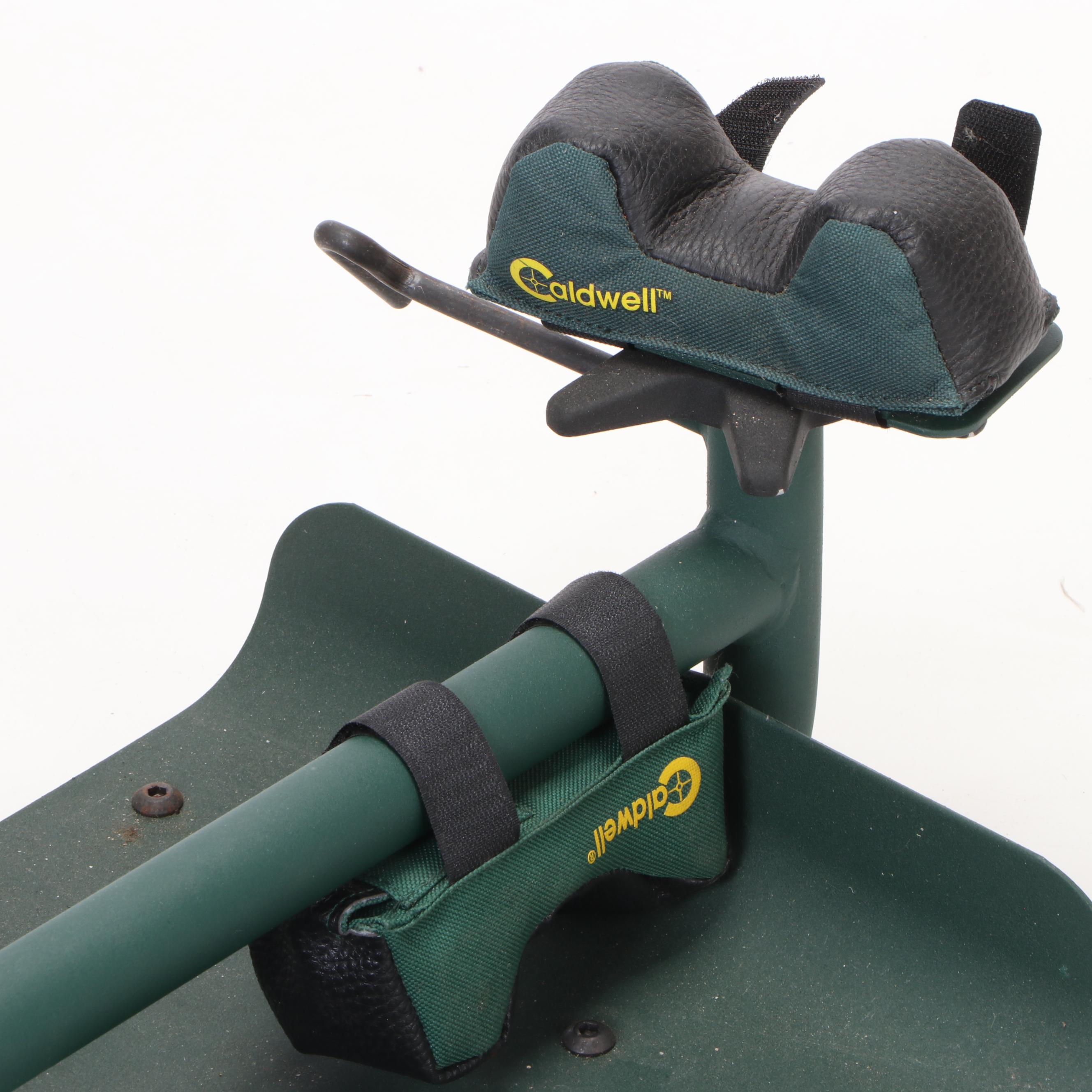Caldwell "Lead Sled" Adjustable Shooting Rest, and Lyman Revolution Gun Vise