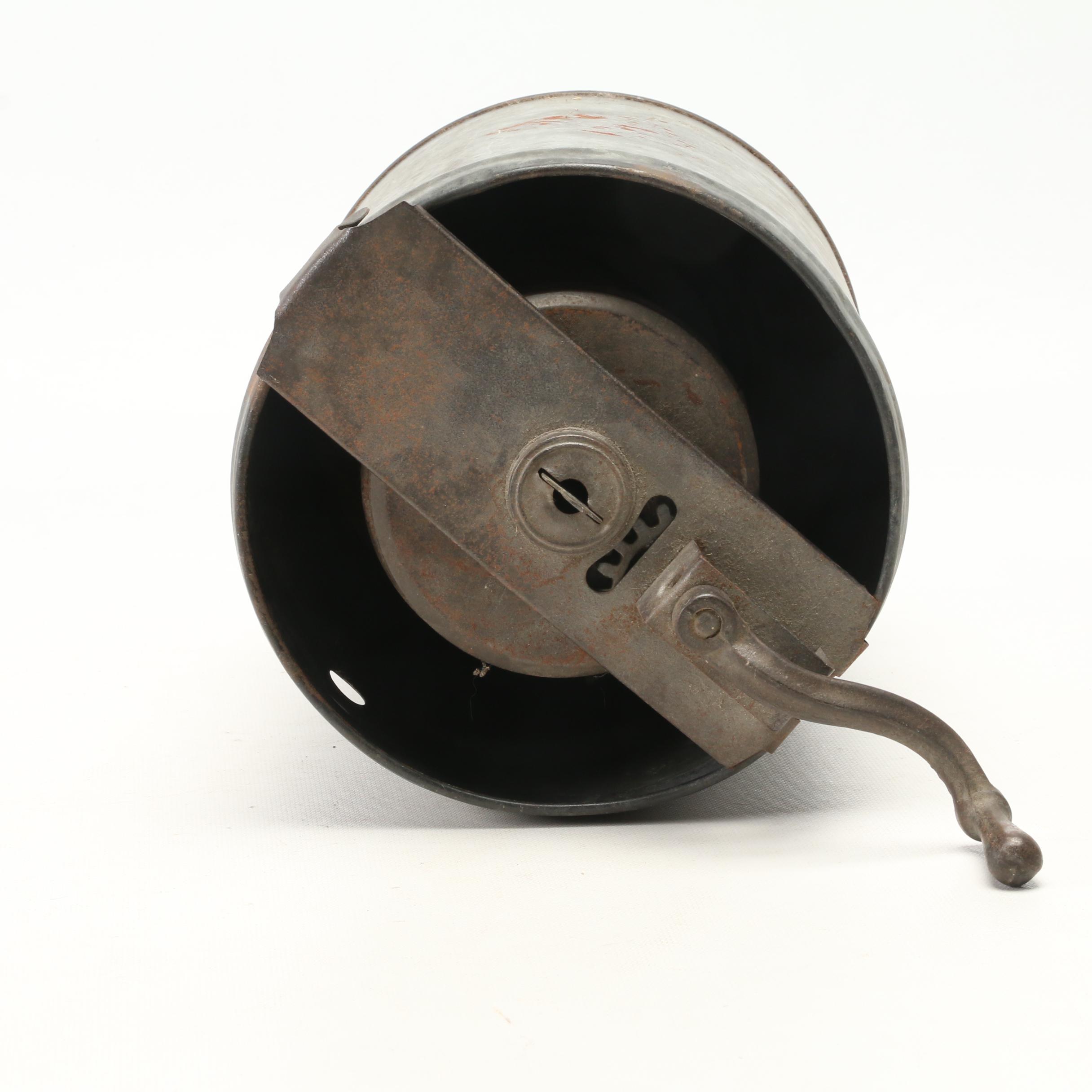 Liberty Can & Sign Co. Ltd. Hand-Crank Ice Cream Maker, Early 20th Century