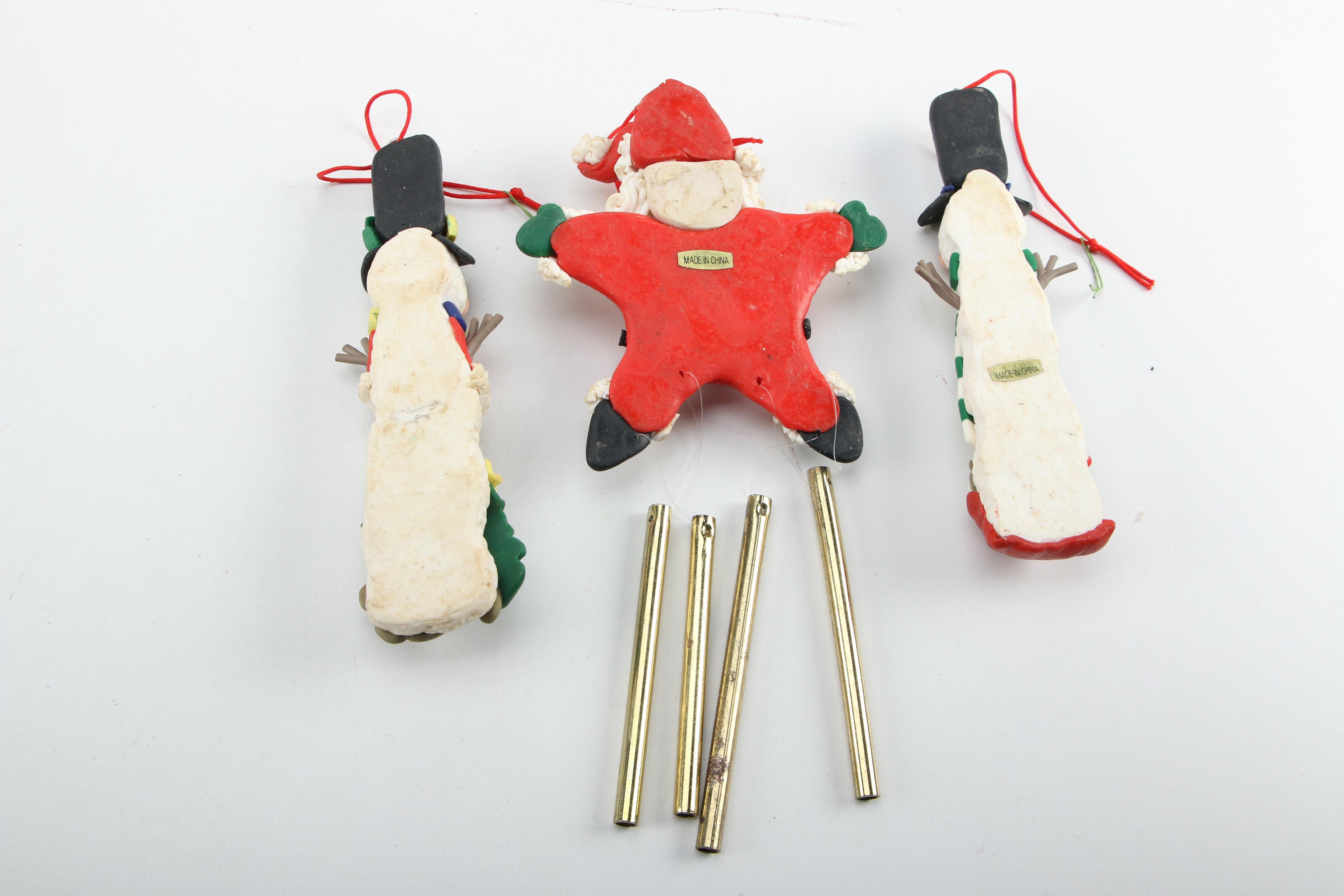 Wood, Glass, and Other Ornament Assortment Including Disney's "101 Dalmatians"