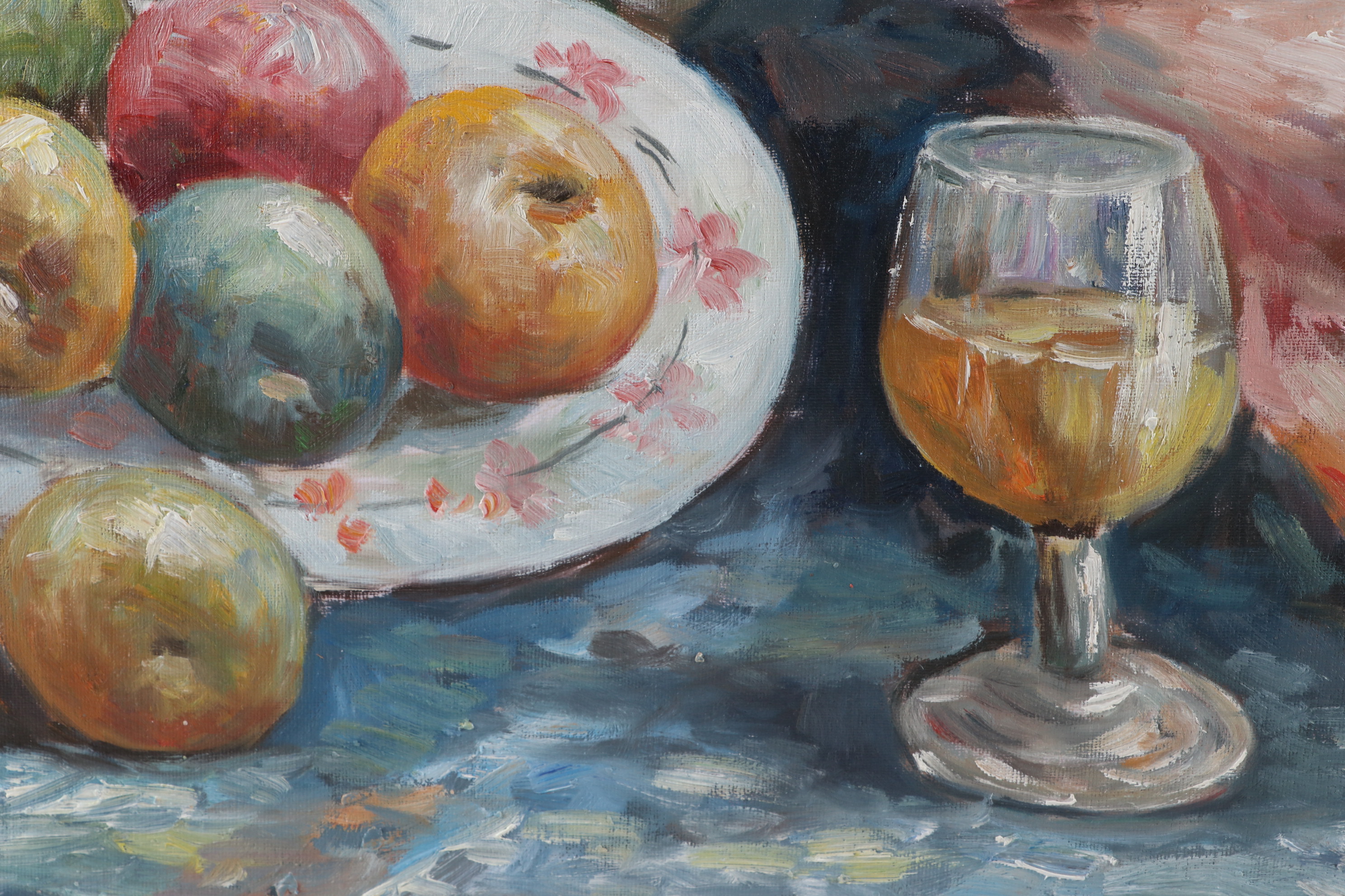 T. Denver Still Life Oil Painting