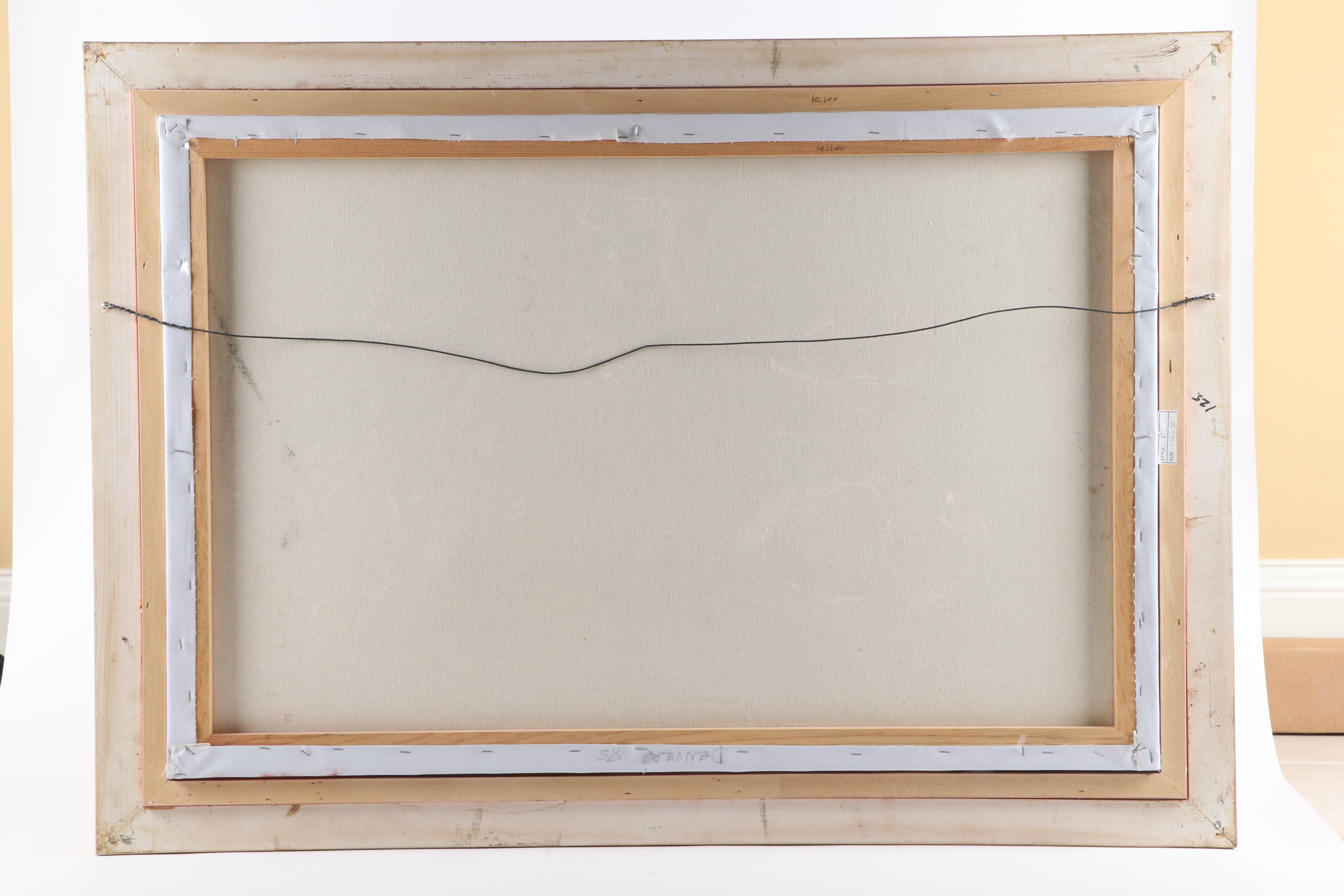 T. Denver Still Life Oil Painting