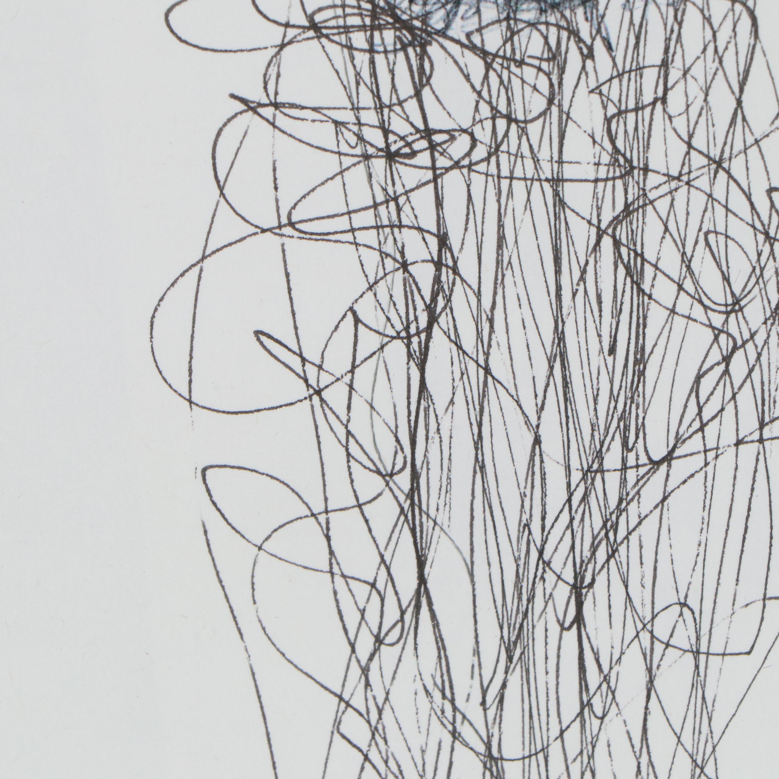 Robert Lackney Embellished Giclée "Breathe Light Exhale Love"