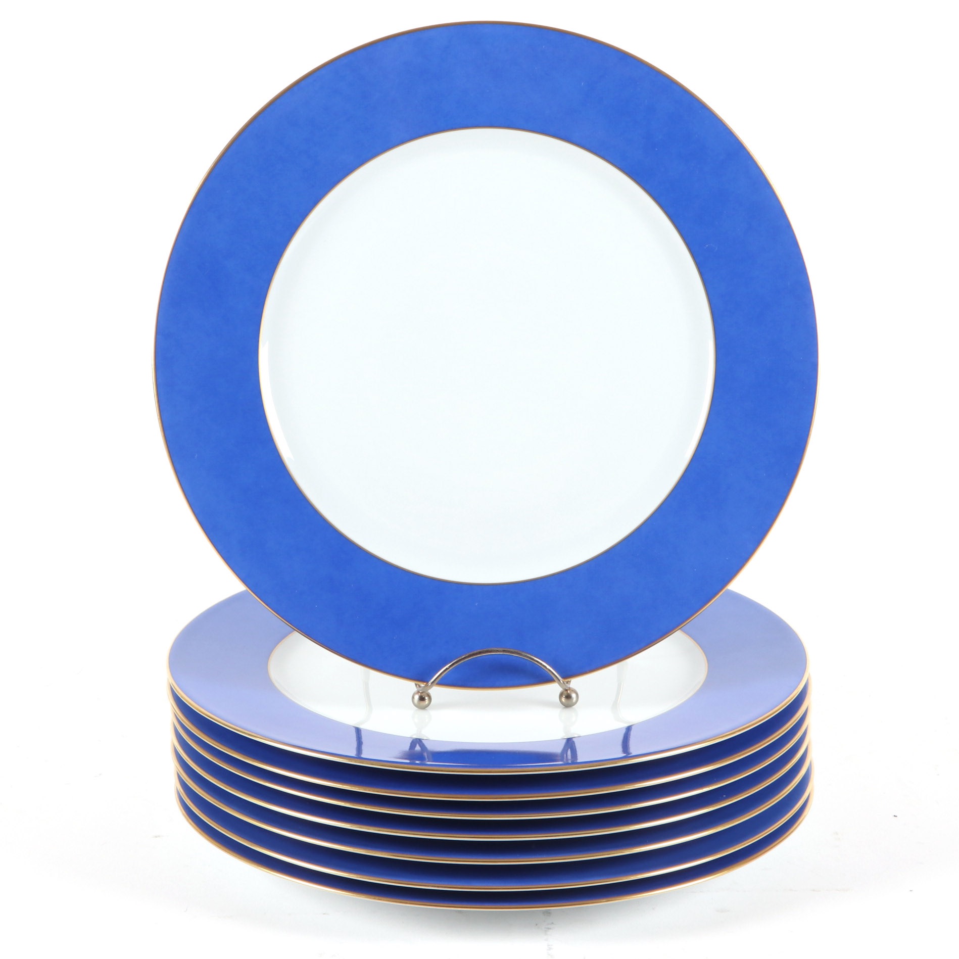 Haviland Limoges "Bleuets" Porcelain Service Plates or Chargers