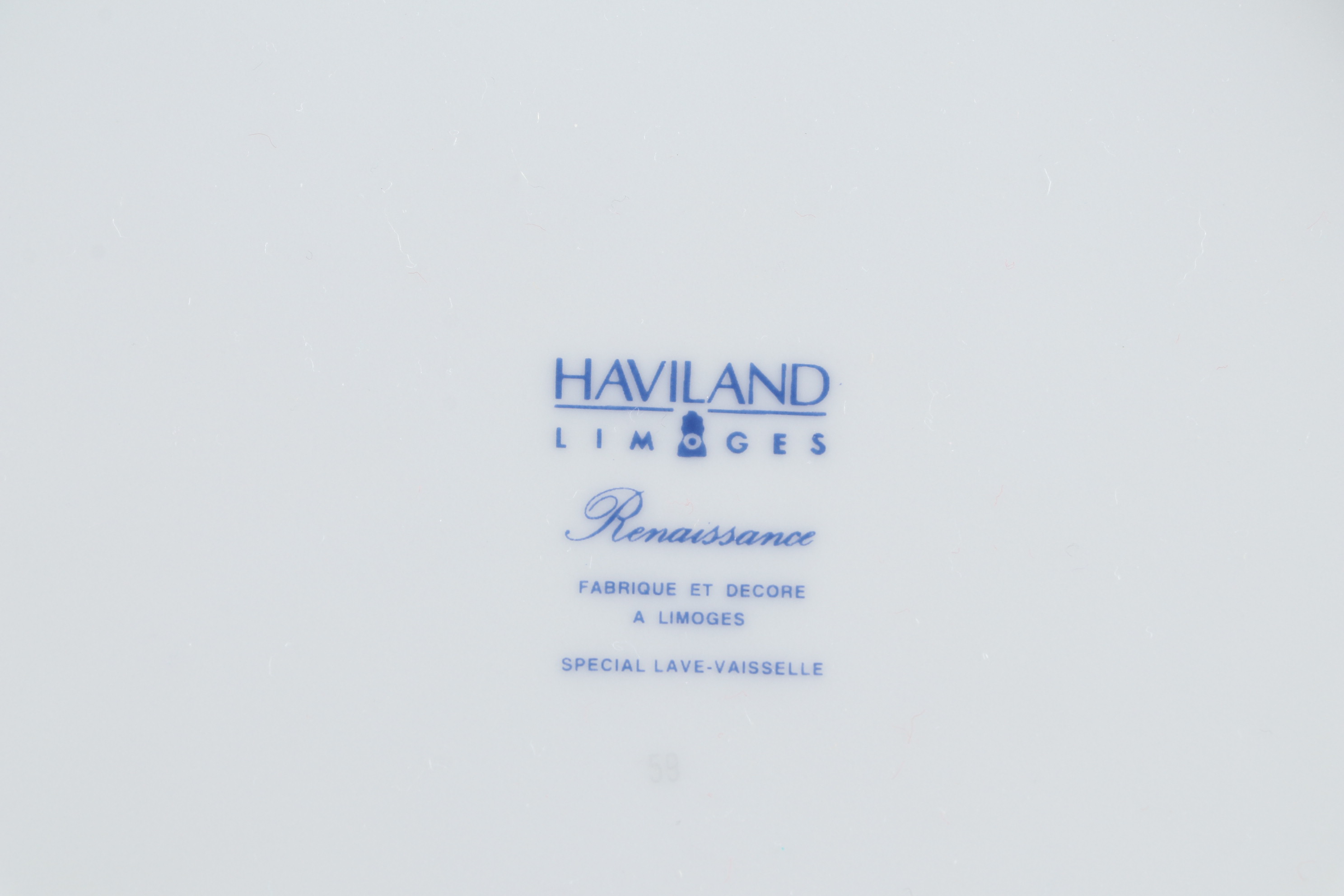 Haviland Limoges "Renaissance" Porcelain Dinnerware, 1996–2019