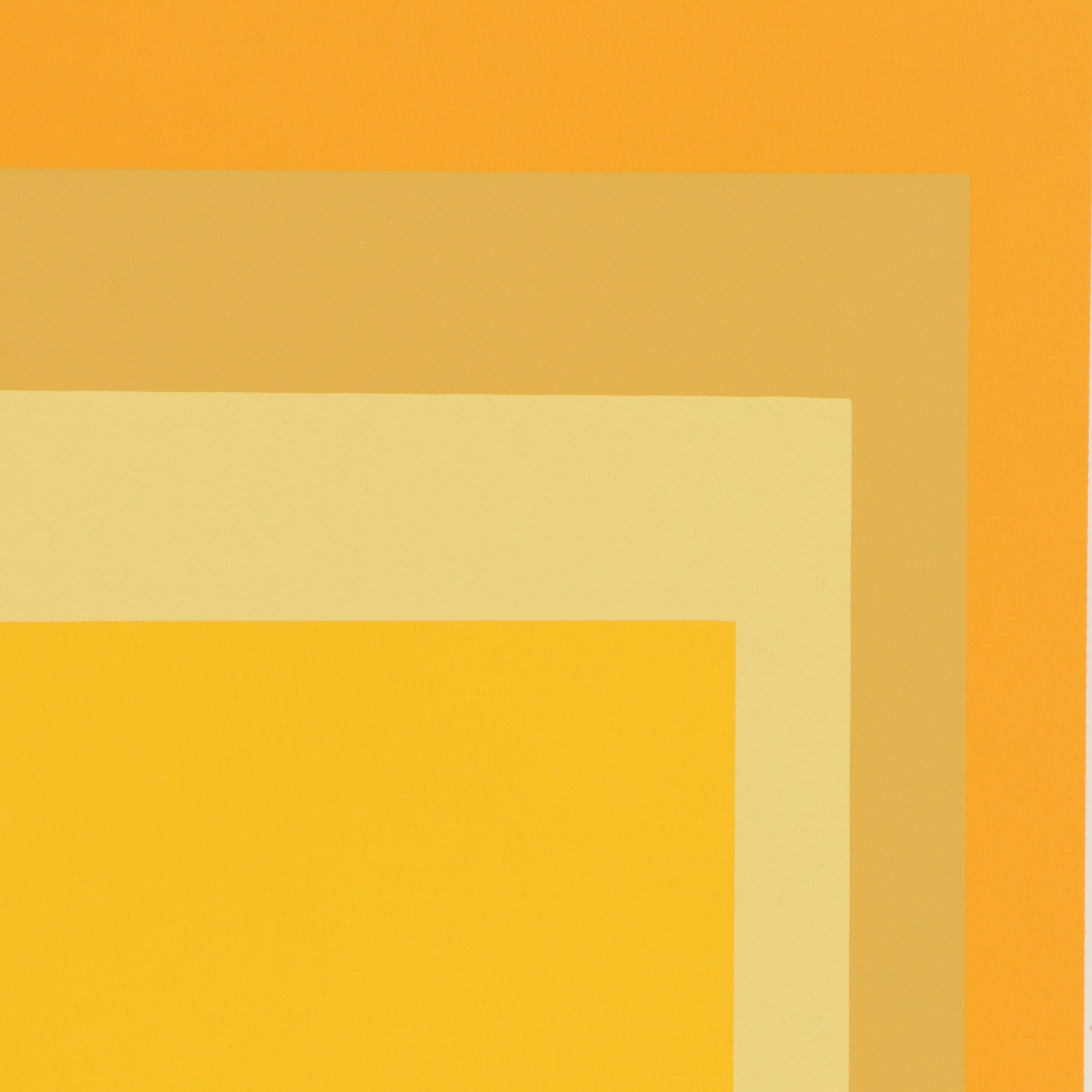 Serigraph after Josef Albers from "Homage to the Square" Series, 1968