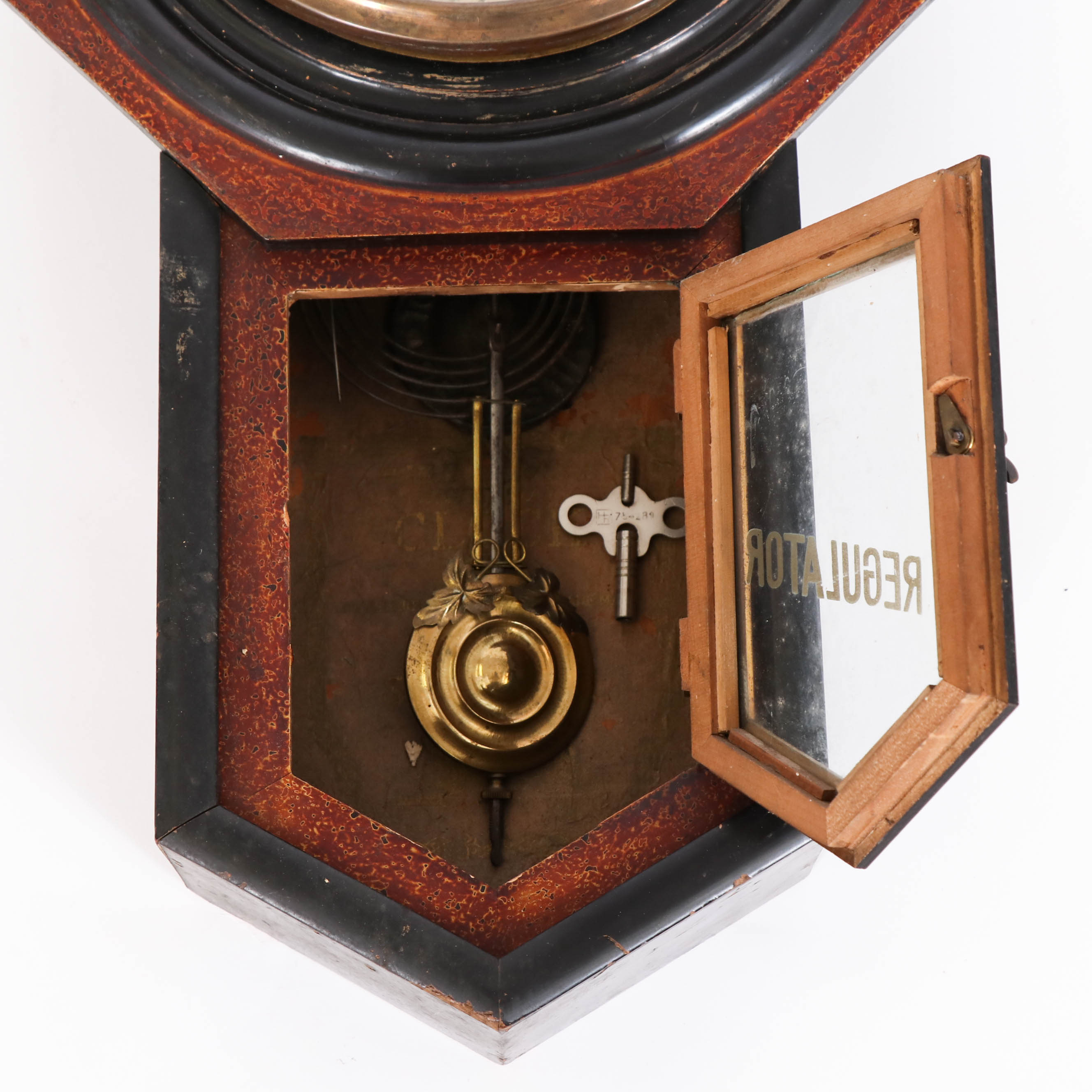 Seikosha Japanese 8-Day Regulator Wall Clocks, Early-Mid 20th Century