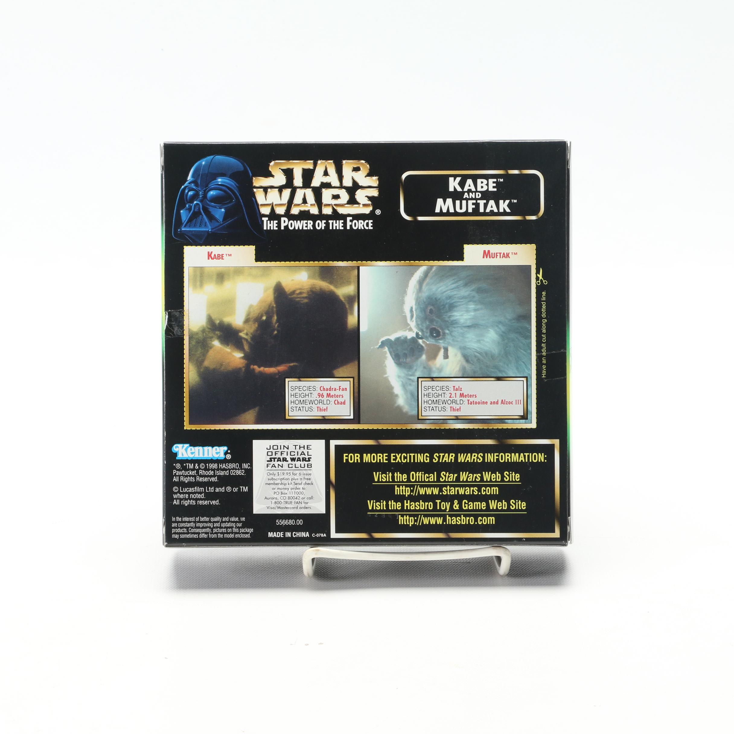 Star Wars Micro Machines Limited Edition Kabe and Muftak Figures