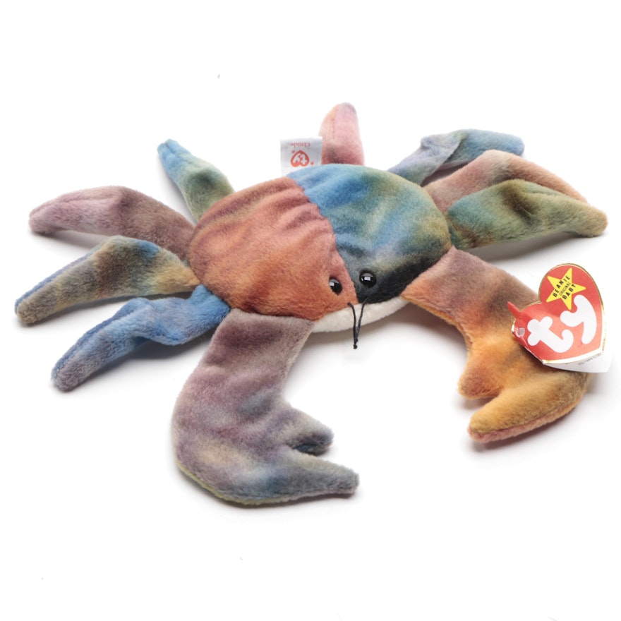 Beanie Baby "Claude" with Tag Misprints