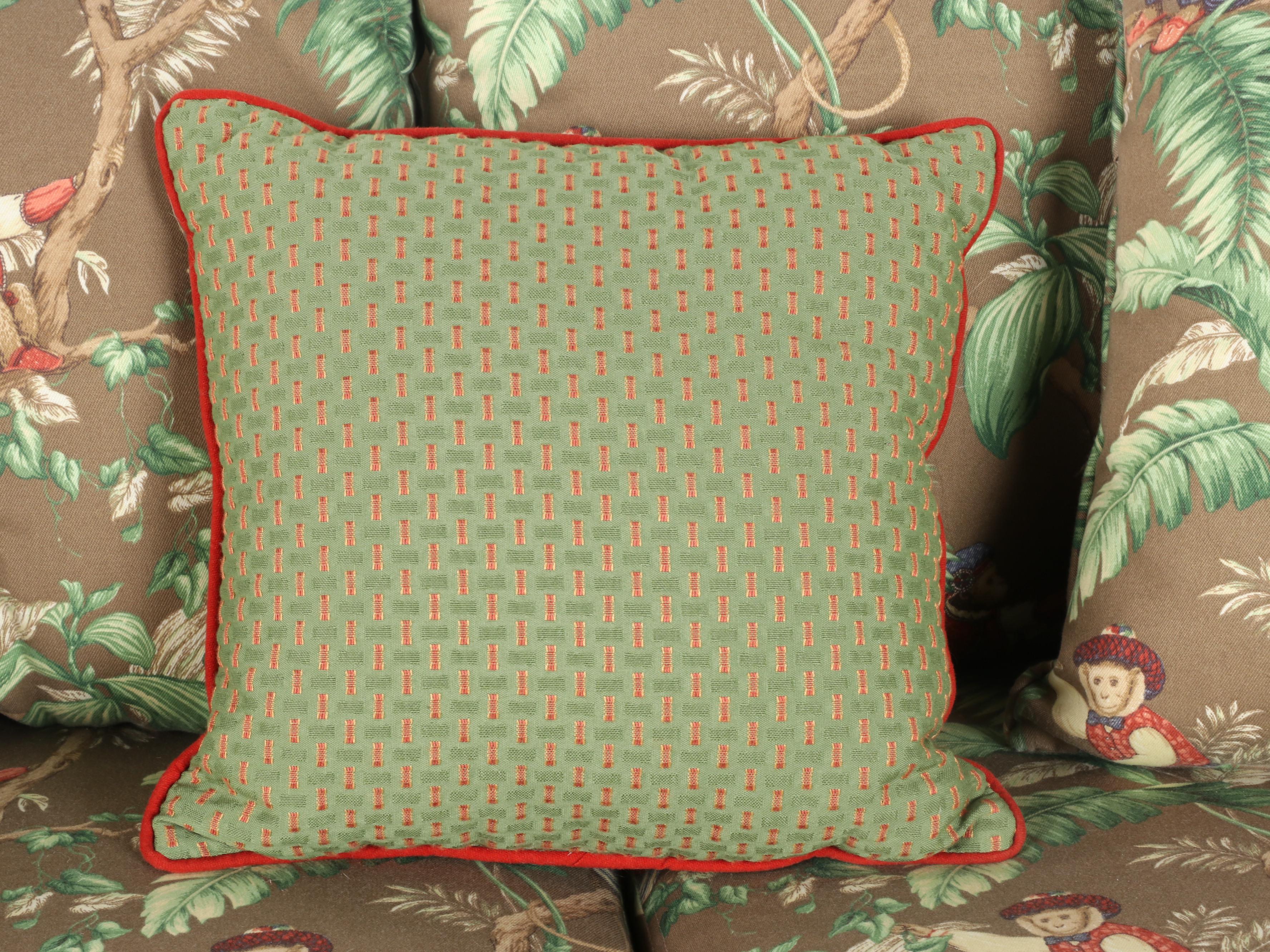 Ficks Reed Rattan Bamboo Sofa, Armchair and Ottoman