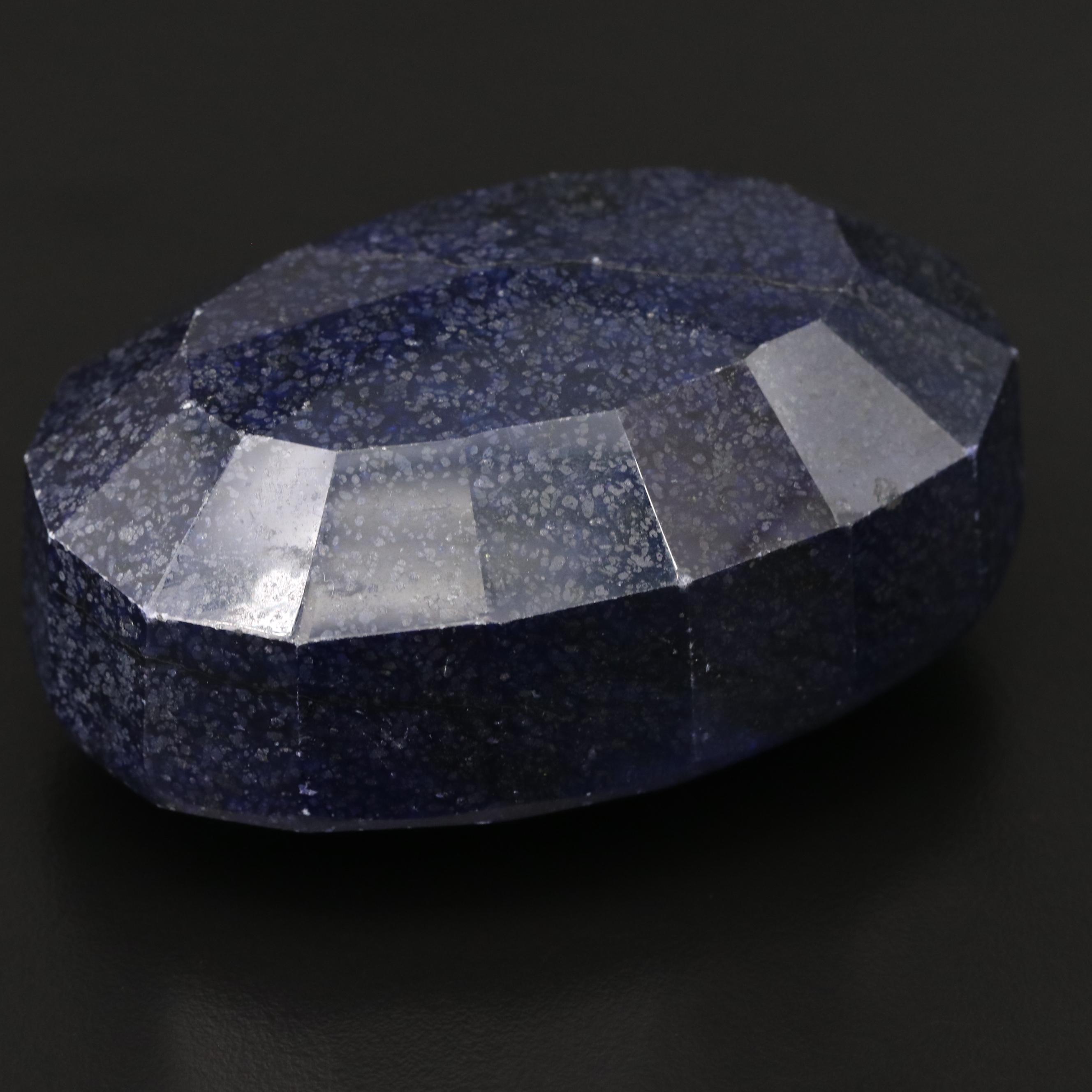 Loose Oval Faceted Lazulite