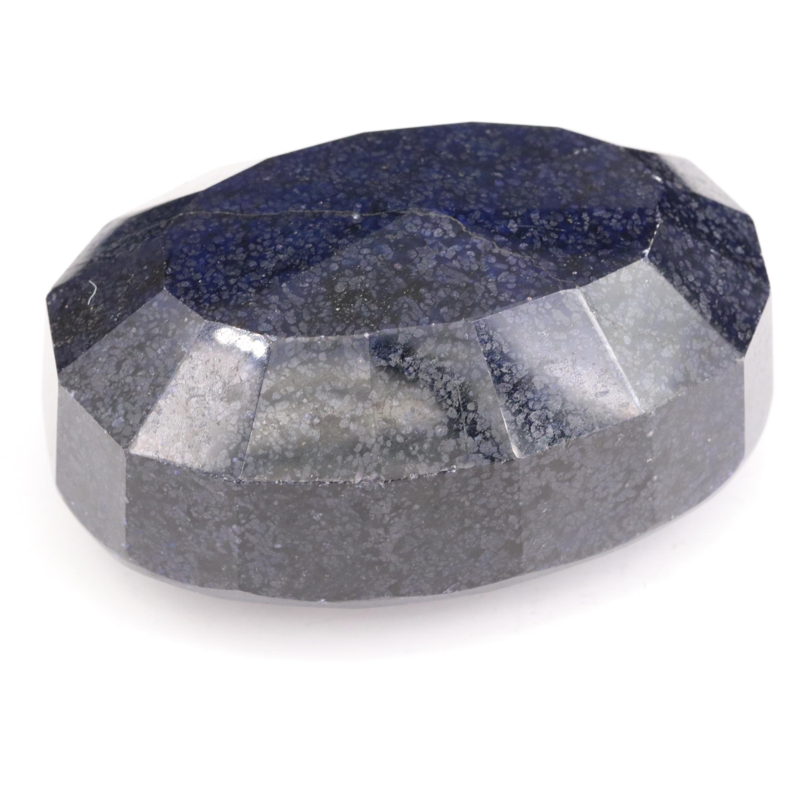Loose Oval Faceted Lazulite