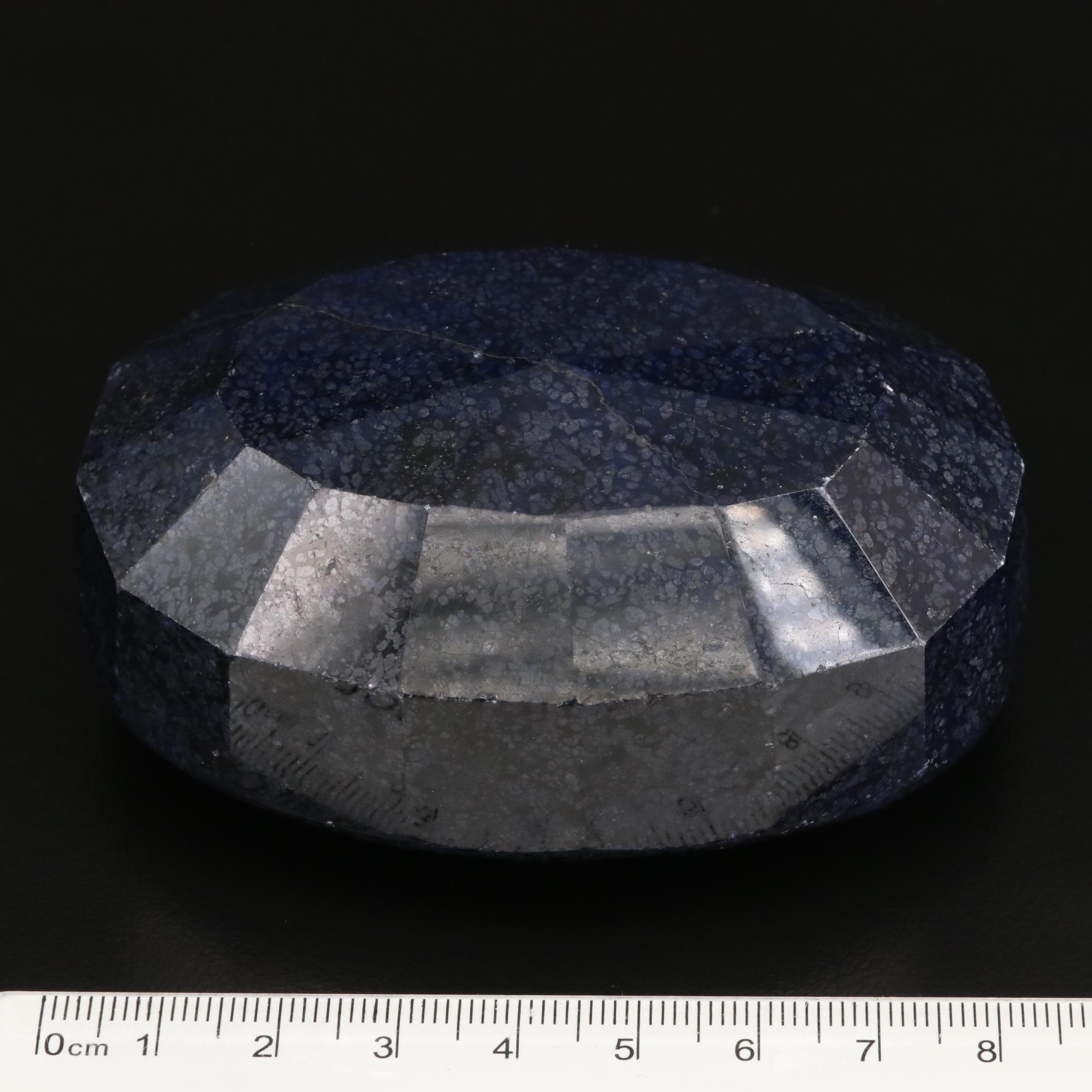 Loose Oval Faceted Lazulite