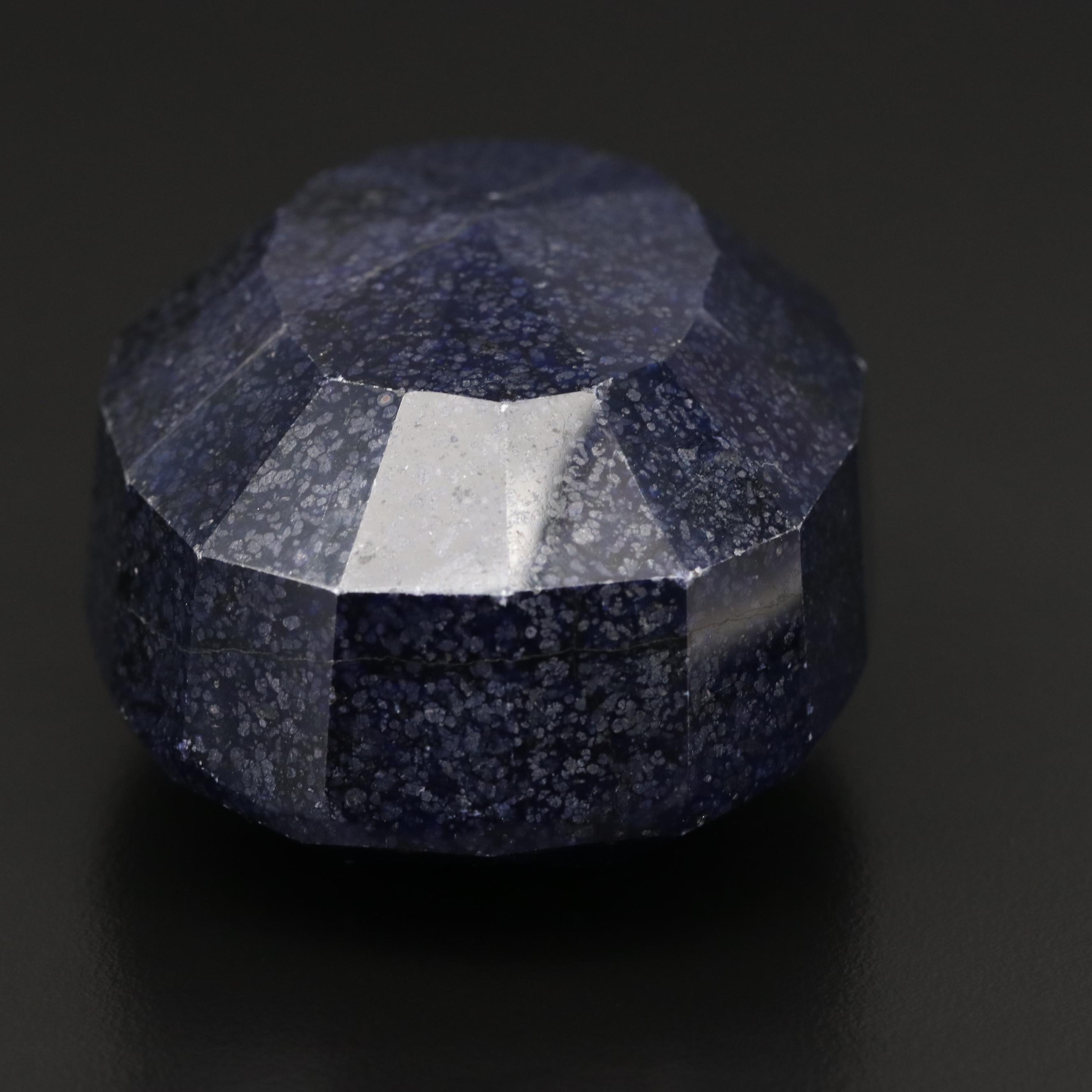 Loose Oval Faceted Lazulite