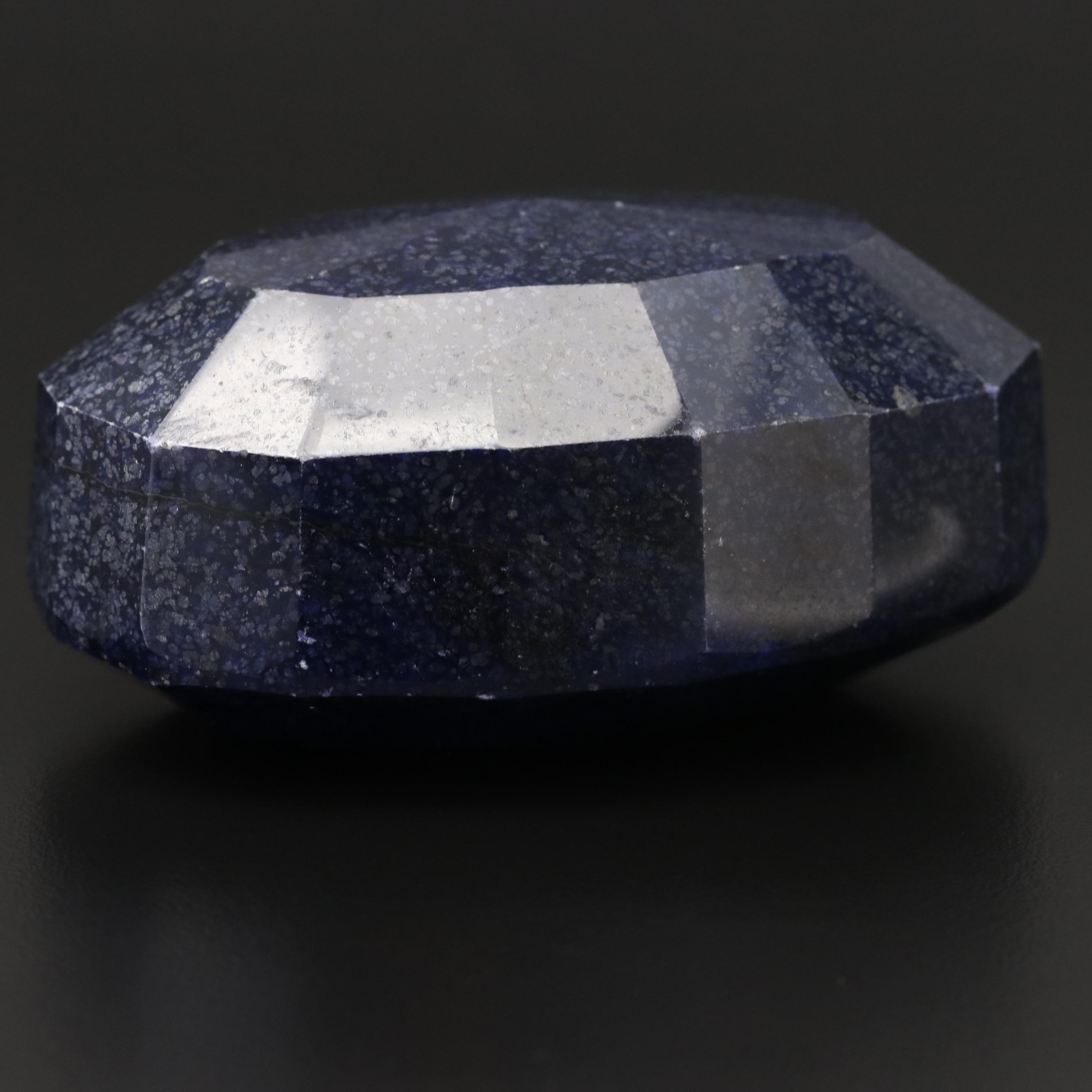 Loose Oval Faceted Lazulite