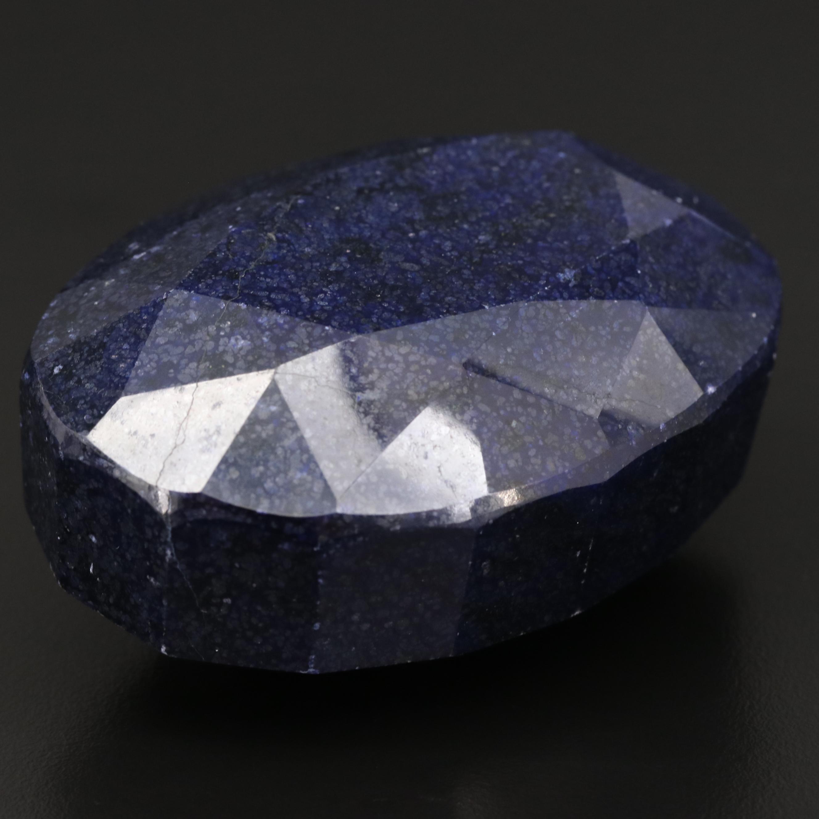 Loose Oval Faceted Lazulite