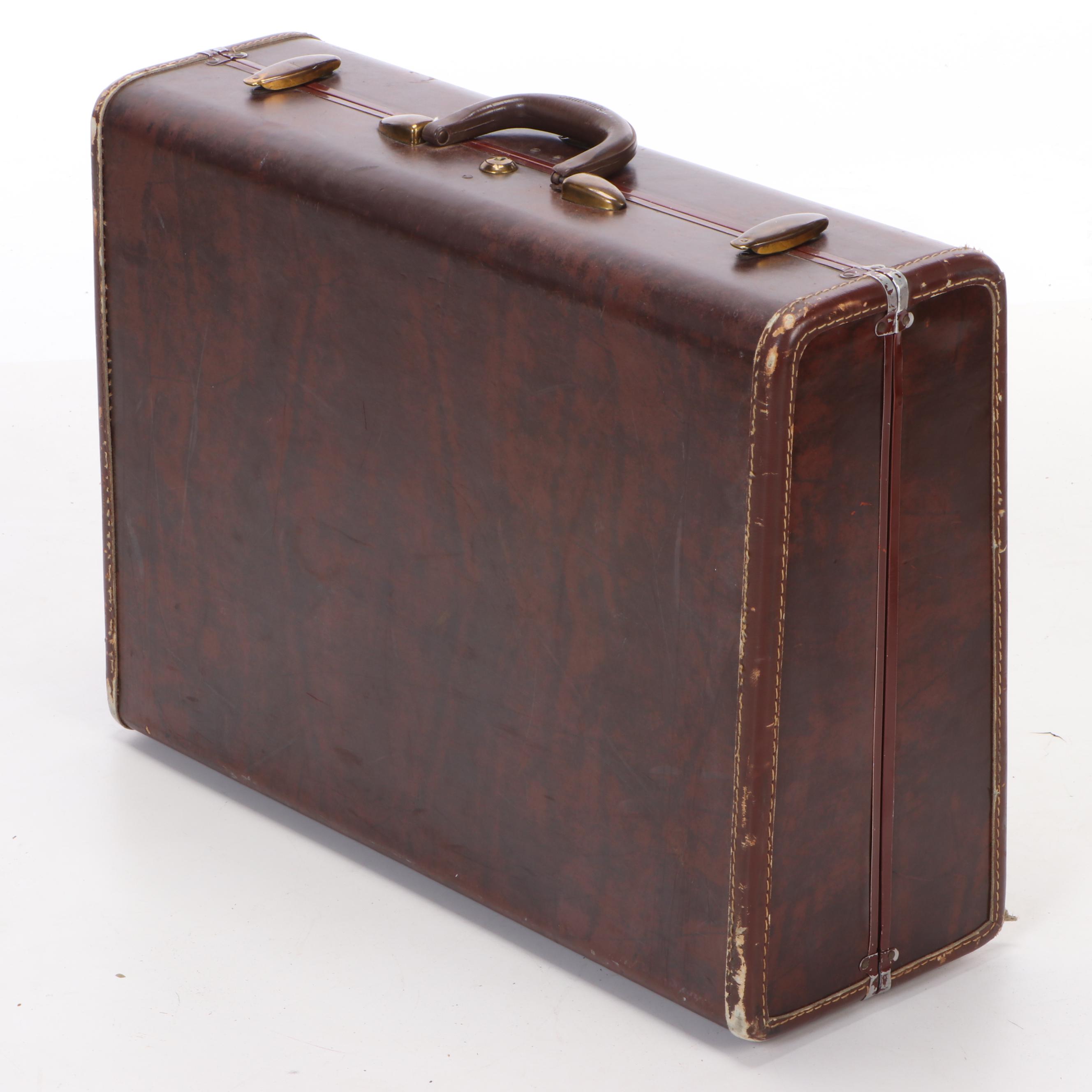 Samsonite and Belber Neolite Suitcases, Mid to Late 20th Century