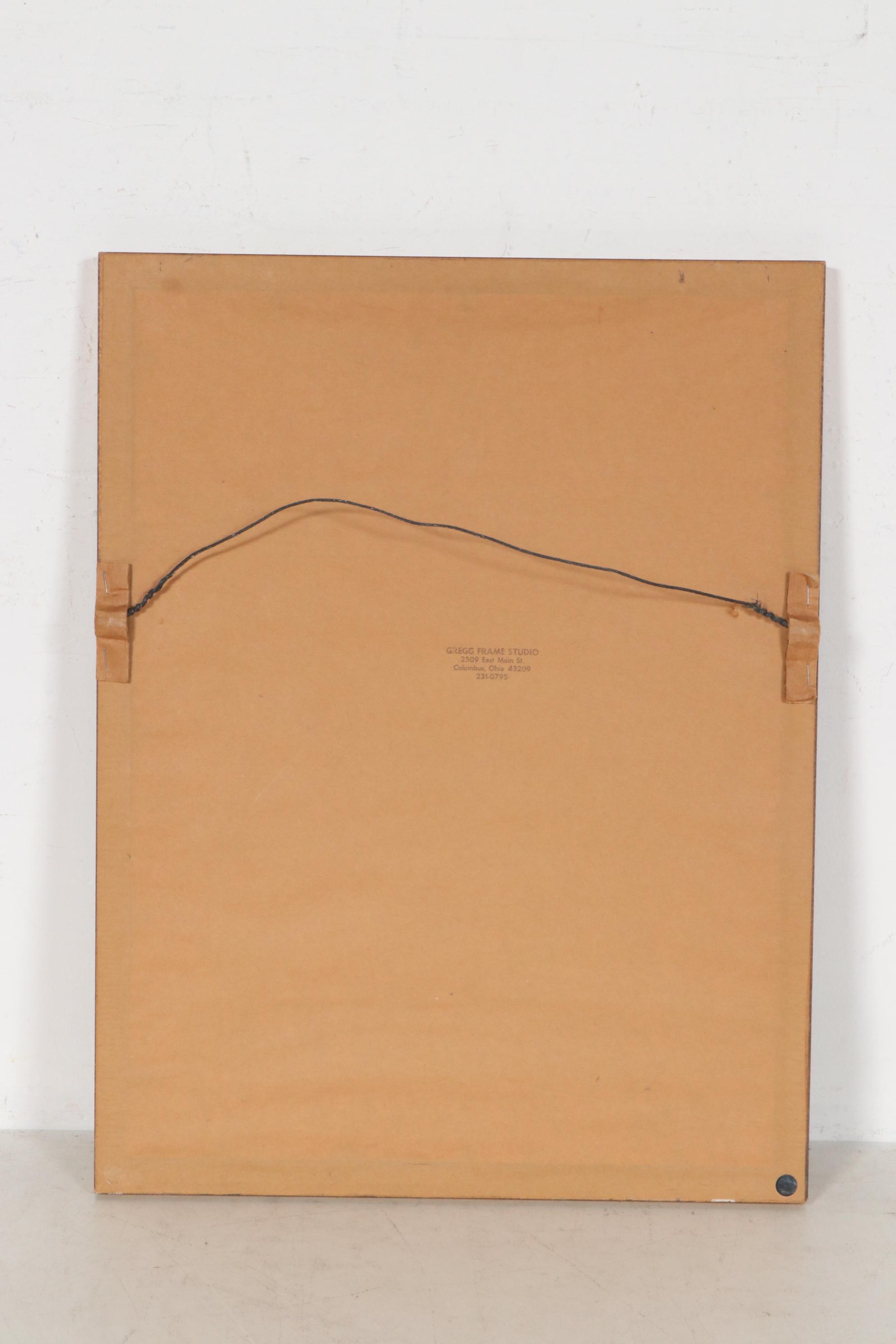 Sylvain Sauvage Aquatint Etching "Personages with Geese", 1924