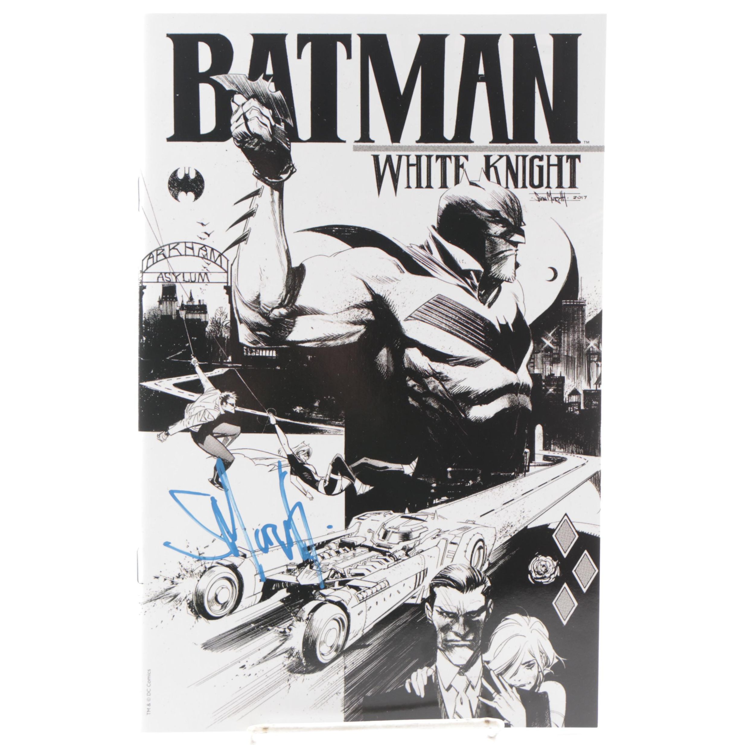 Sean Murphy Signed "Batman: White Knight" #1 with Variant Cover, 2017