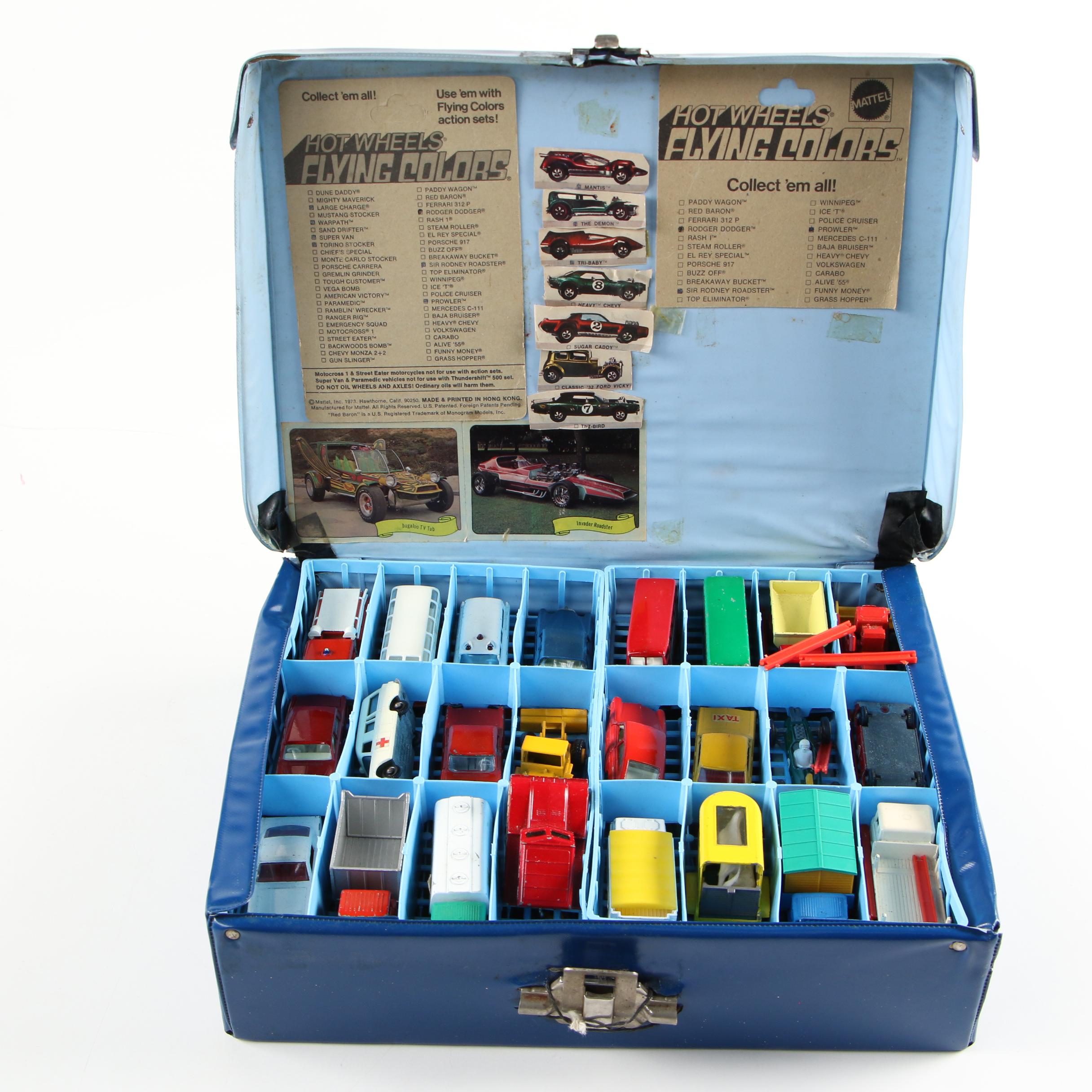 Matchbox Cars with Official Matchbox Series Collector's Case