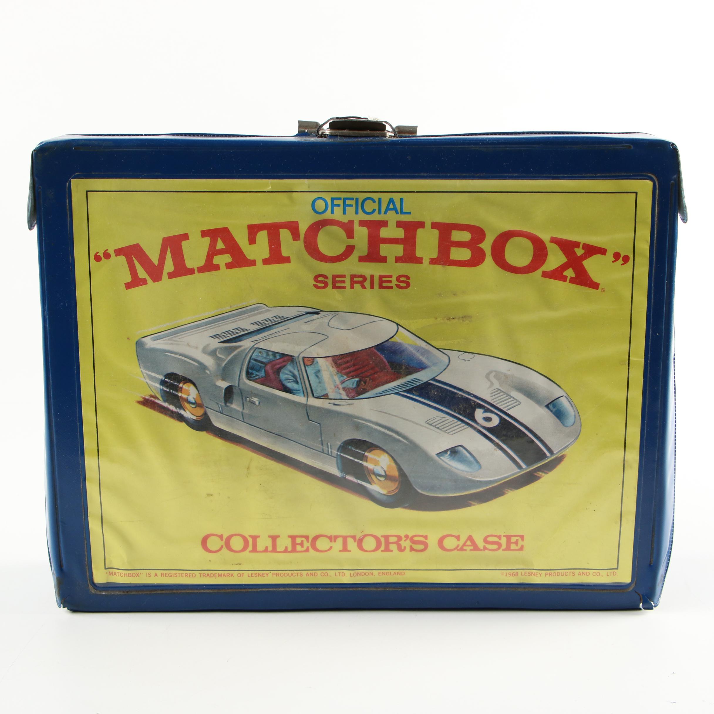 Matchbox Cars with Official Matchbox Series Collector's Case