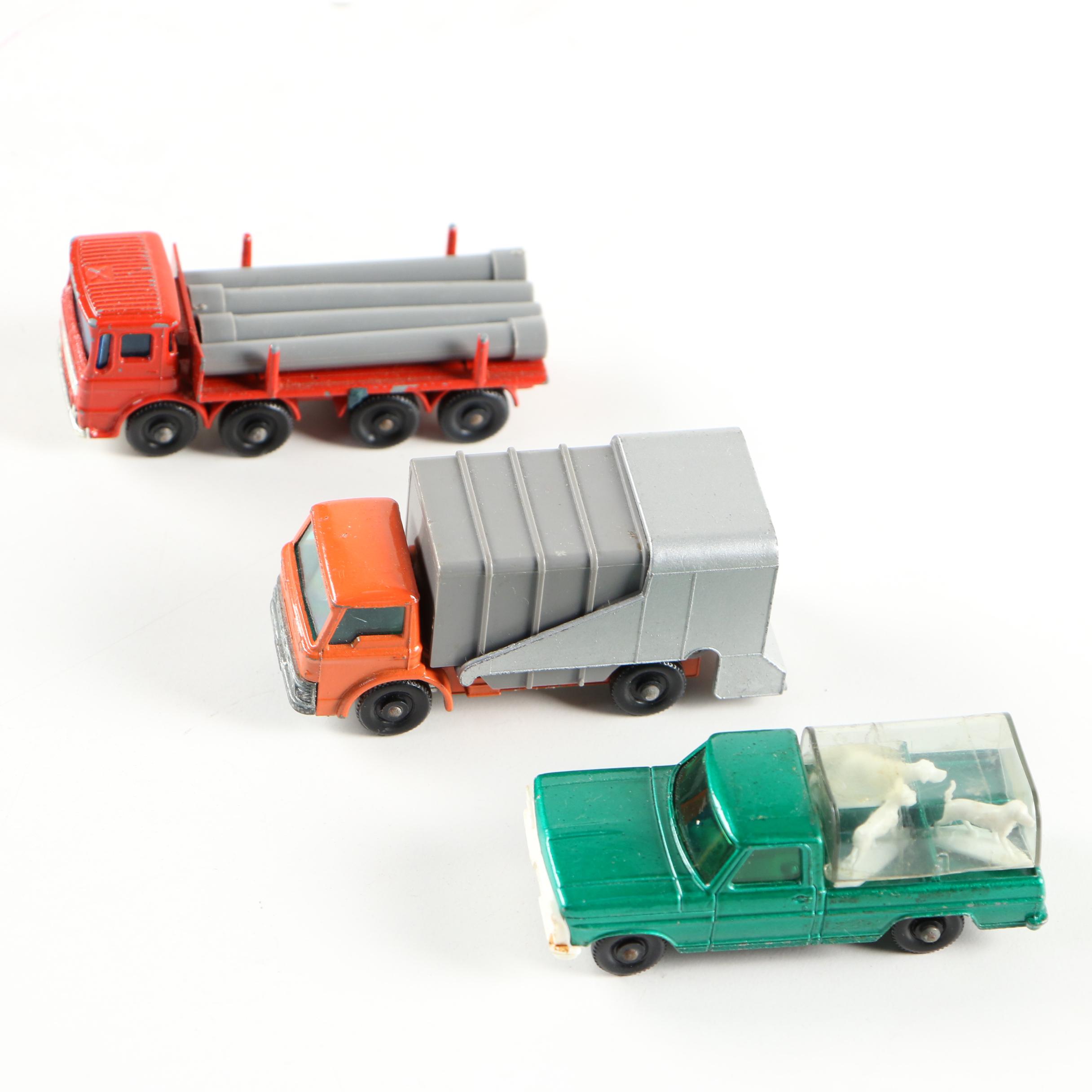 Matchbox Cars with Official Matchbox Series Collector's Case