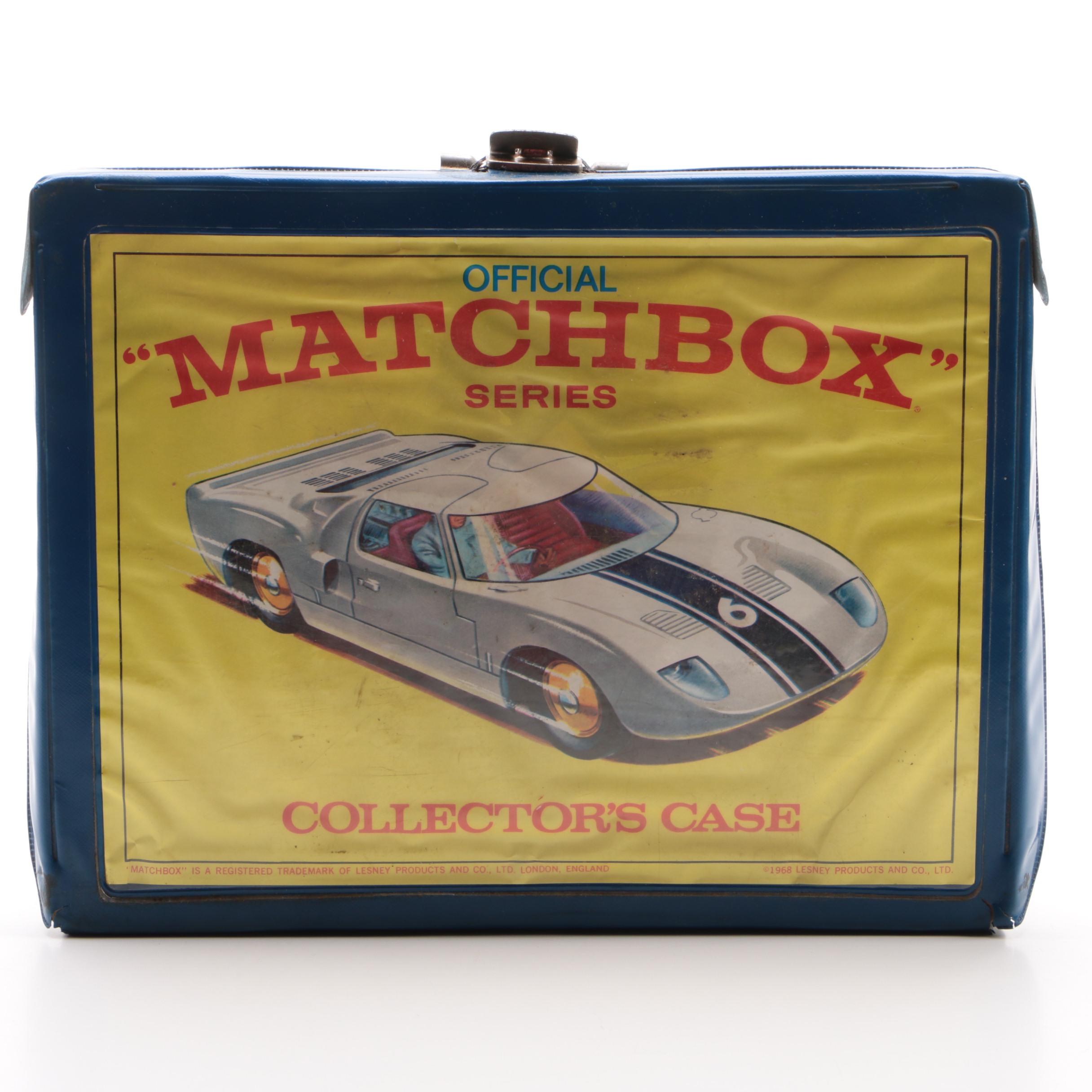 Matchbox Cars with Official Matchbox Series Collector's Case
