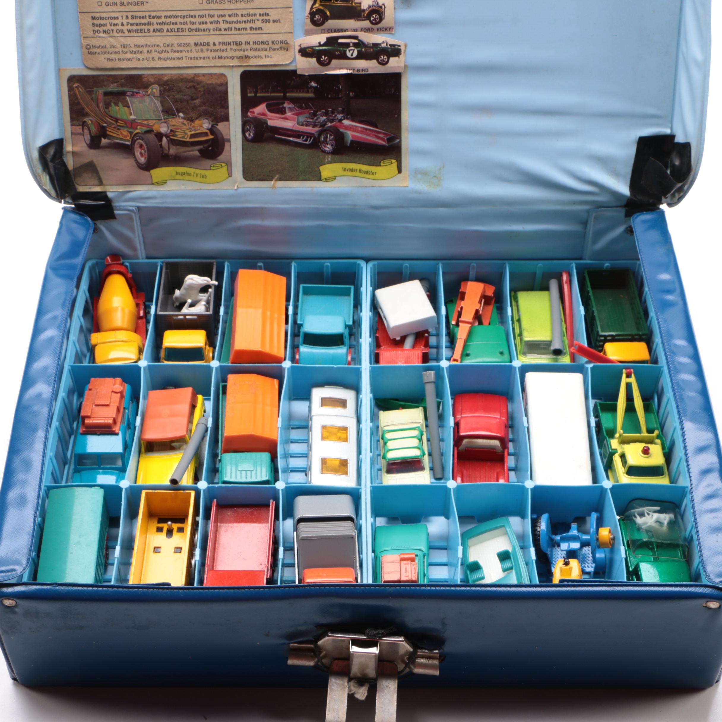 Matchbox Cars with Official Matchbox Series Collector's Case