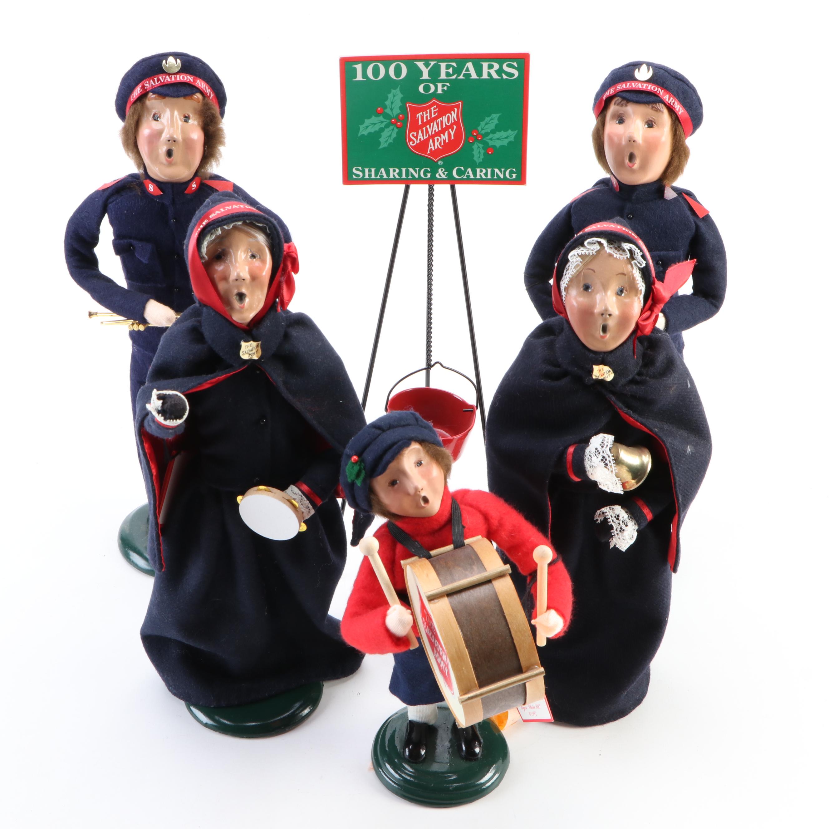 Byers' Choice Ltd. "The Carolers" Salvation Army Figures, Contemporary