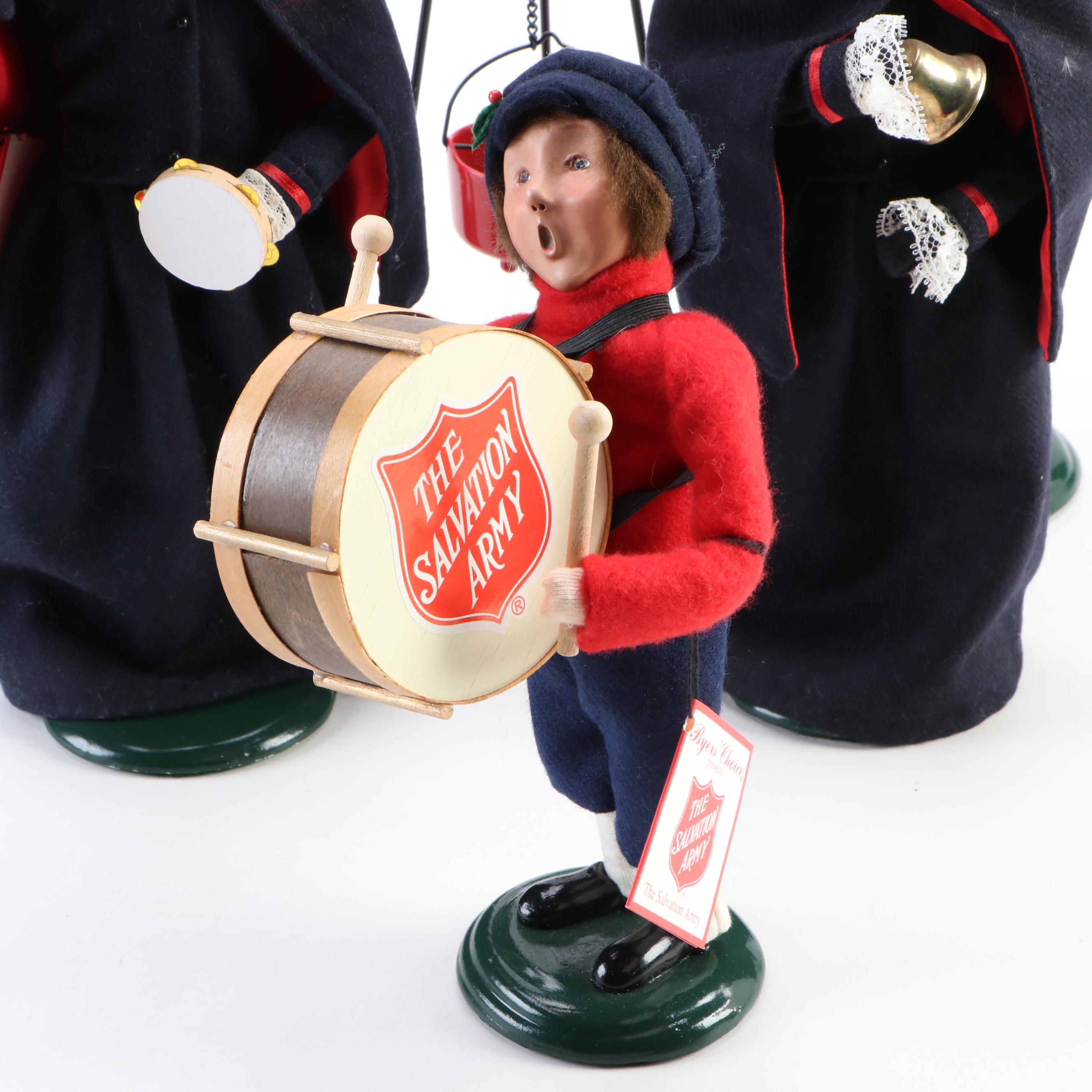 Byers' Choice Ltd. "The Carolers" Salvation Army Figures, Contemporary