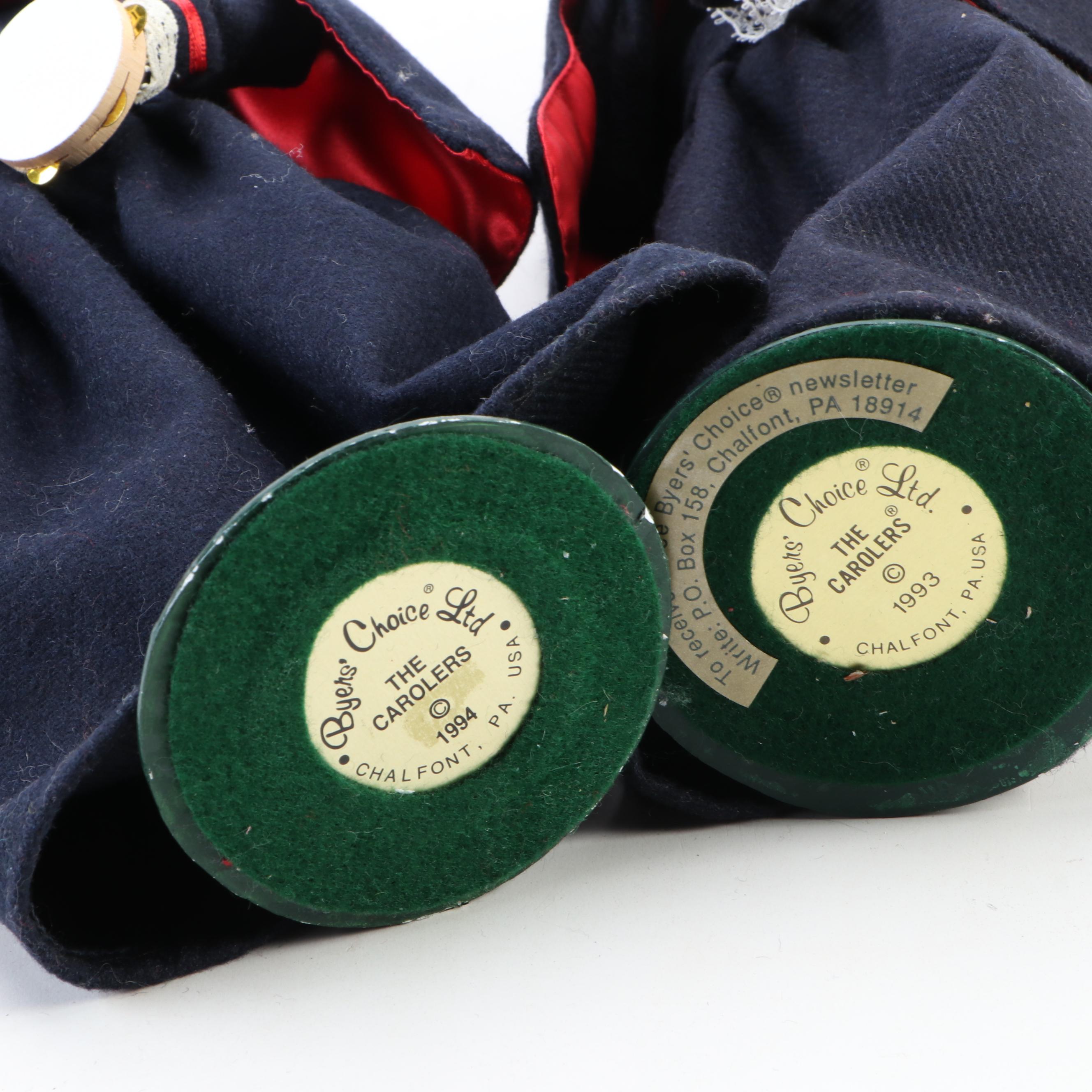 Byers' Choice Ltd. "The Carolers" Salvation Army Figures, Contemporary