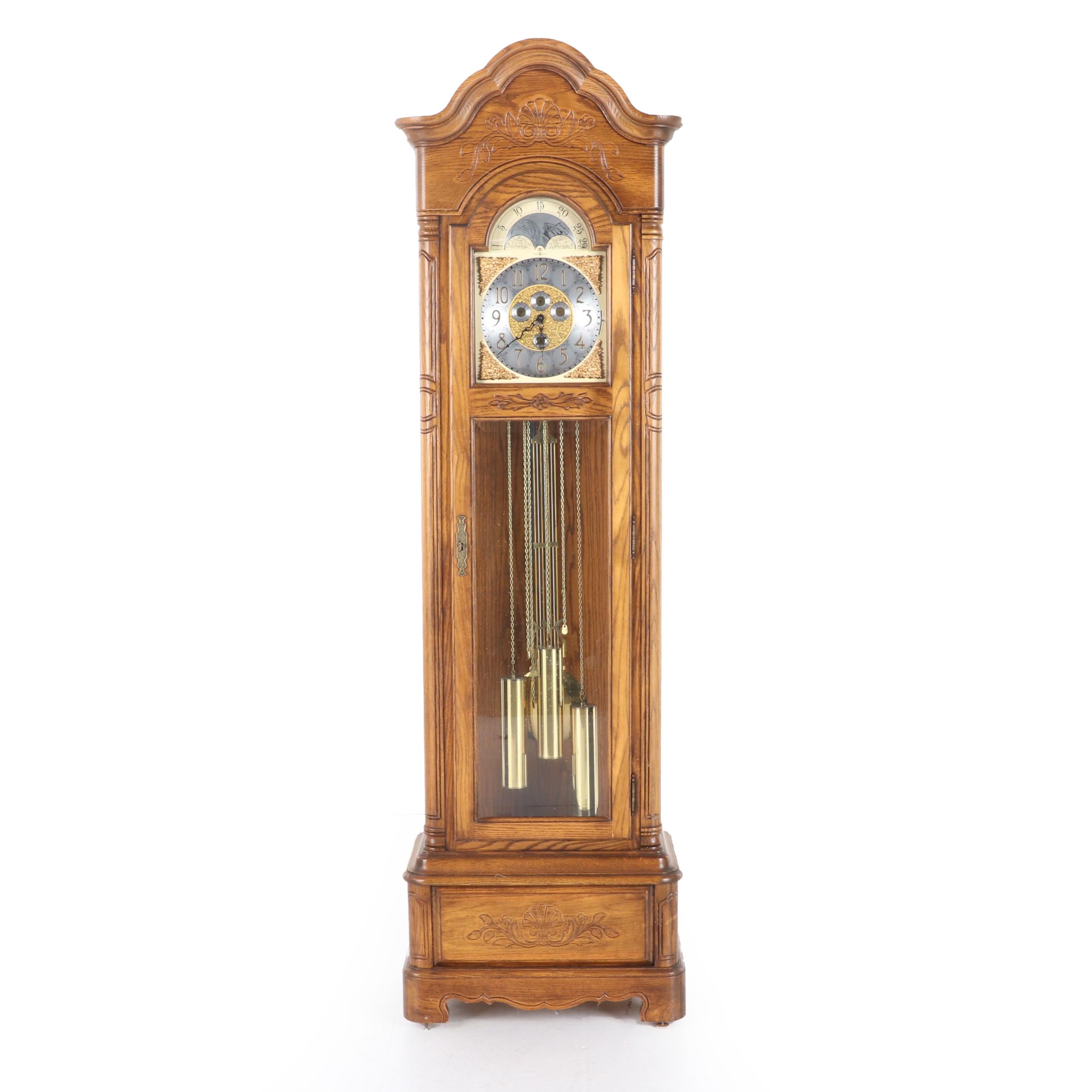 Howard Miller Oak Grandfather Clock