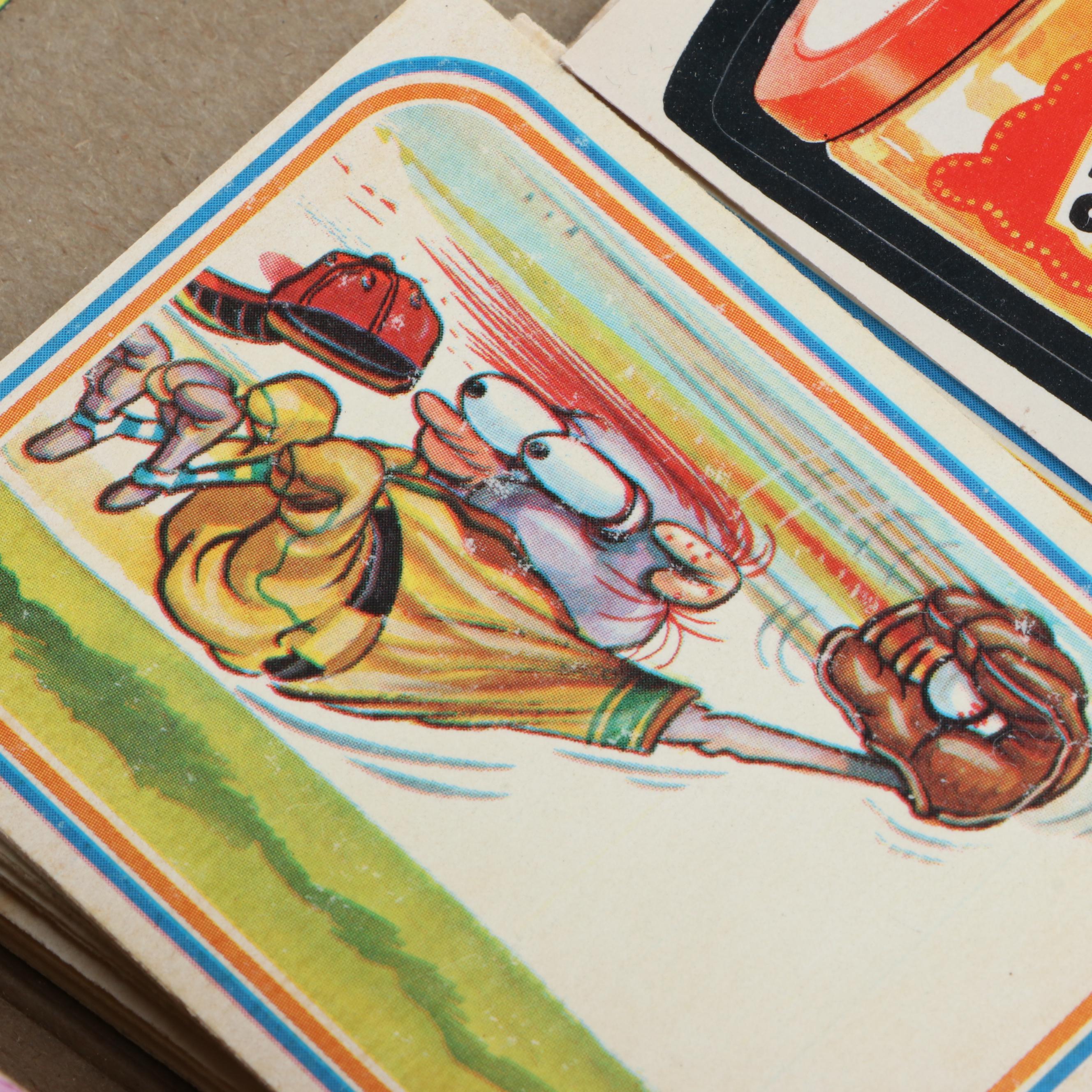 Topps, Fleer and Donruss "Wacky Packages" Stickers and Cards, 1970s