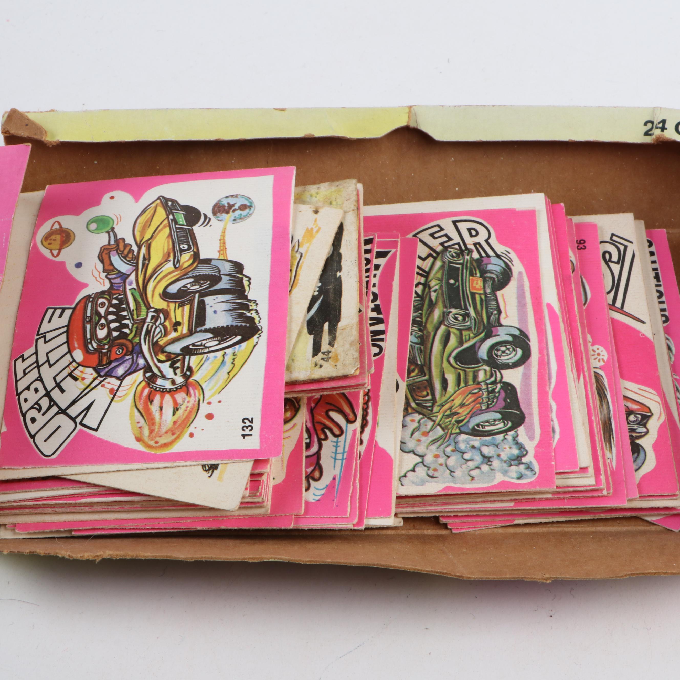 Topps, Fleer and Donruss "Wacky Packages" Stickers and Cards, 1970s