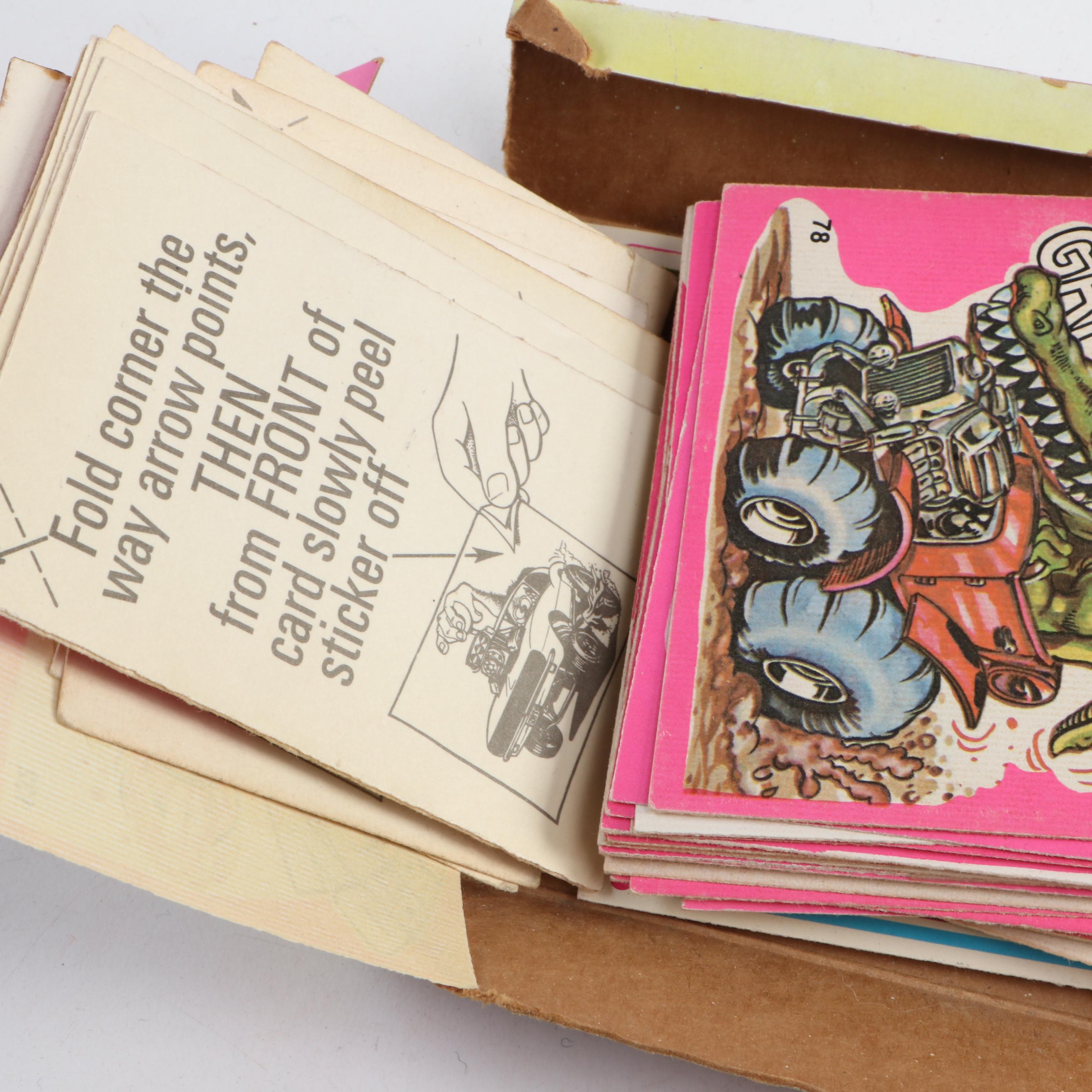 Topps, Fleer and Donruss "Wacky Packages" Stickers and Cards, 1970s