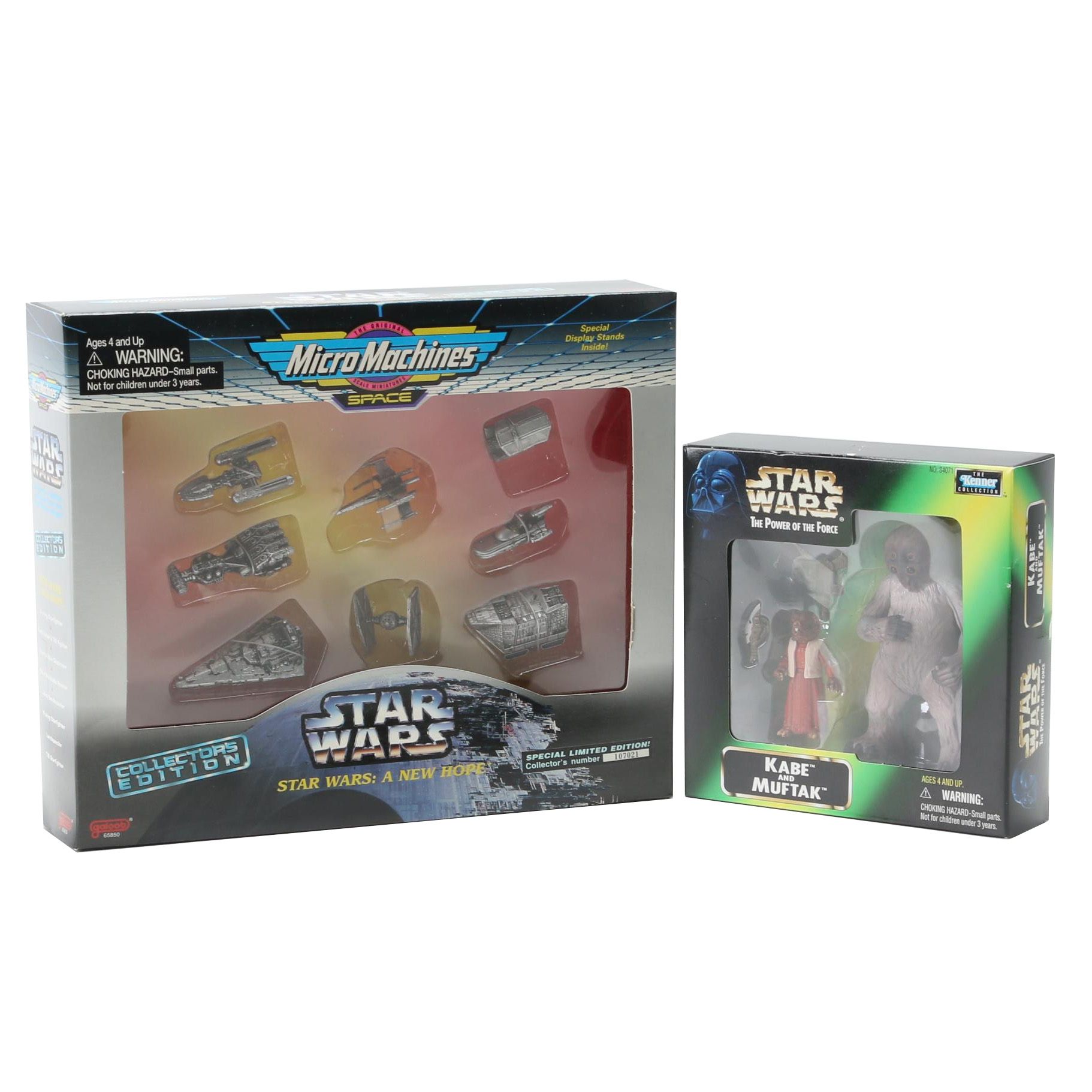 Star Wars Micro Machines Limited Edition Kabe and Muftak Figures
