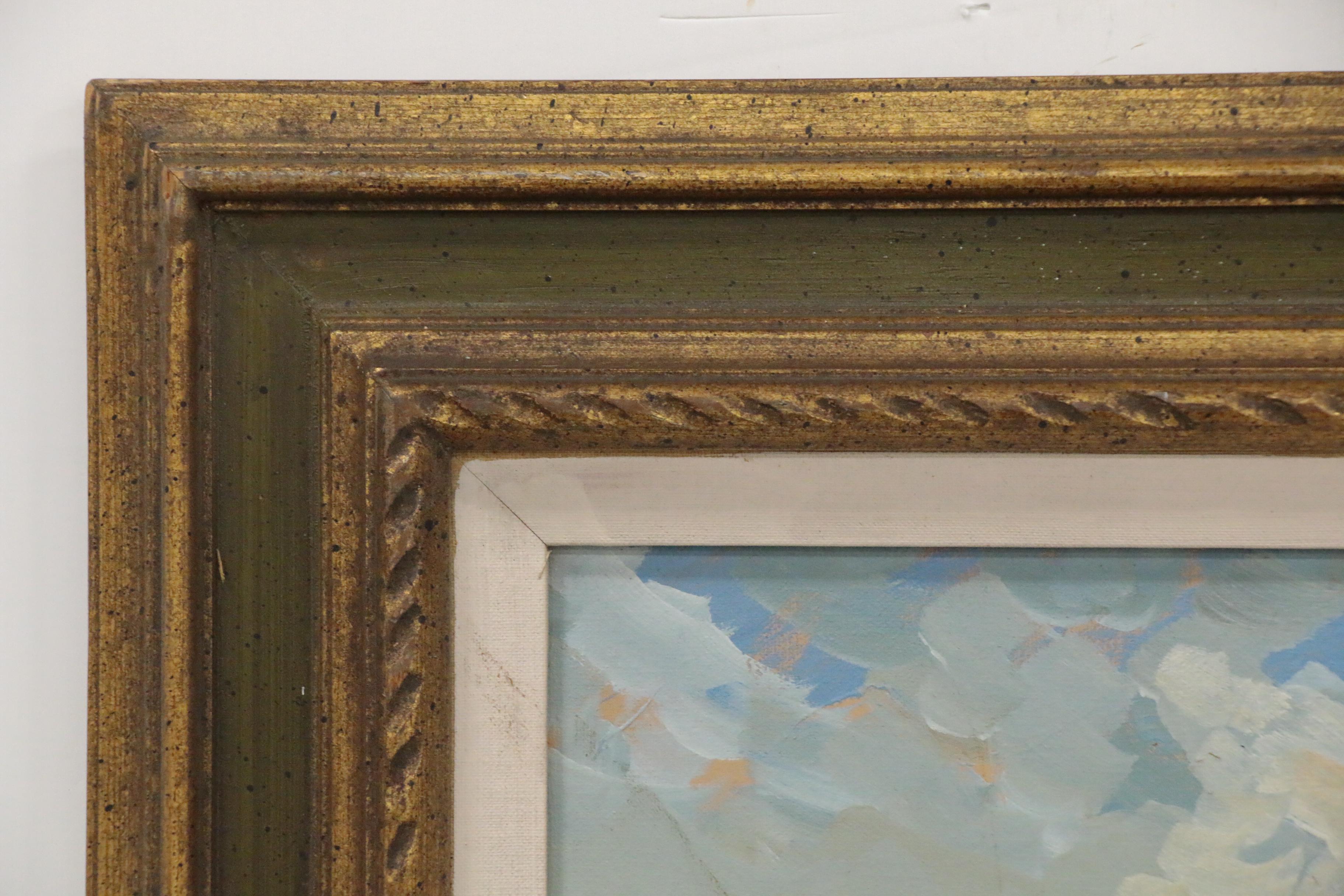 Bill Salamon Oil Painting of Mountainside, 20th Century