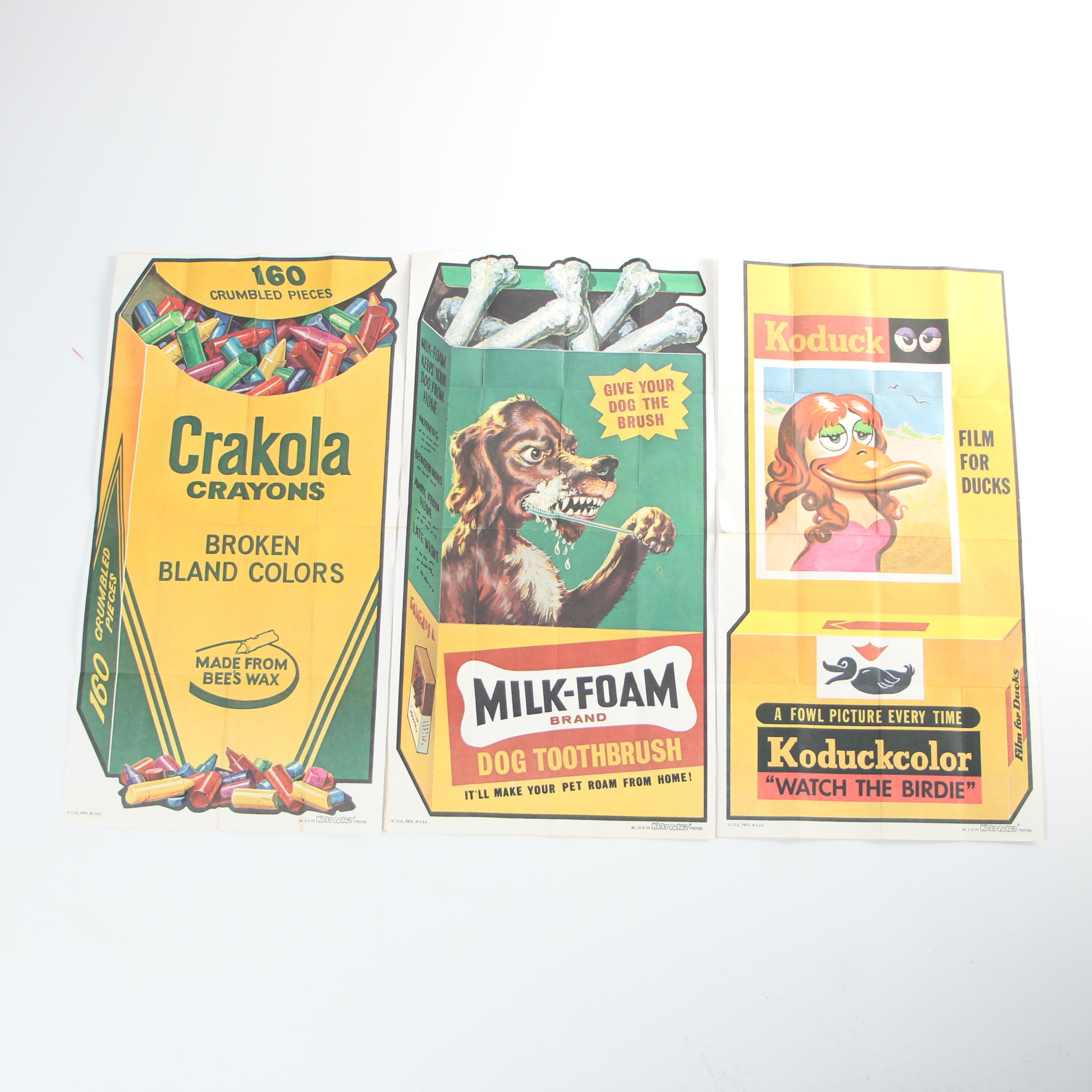 Wacky Package Satirical Advertising Posters