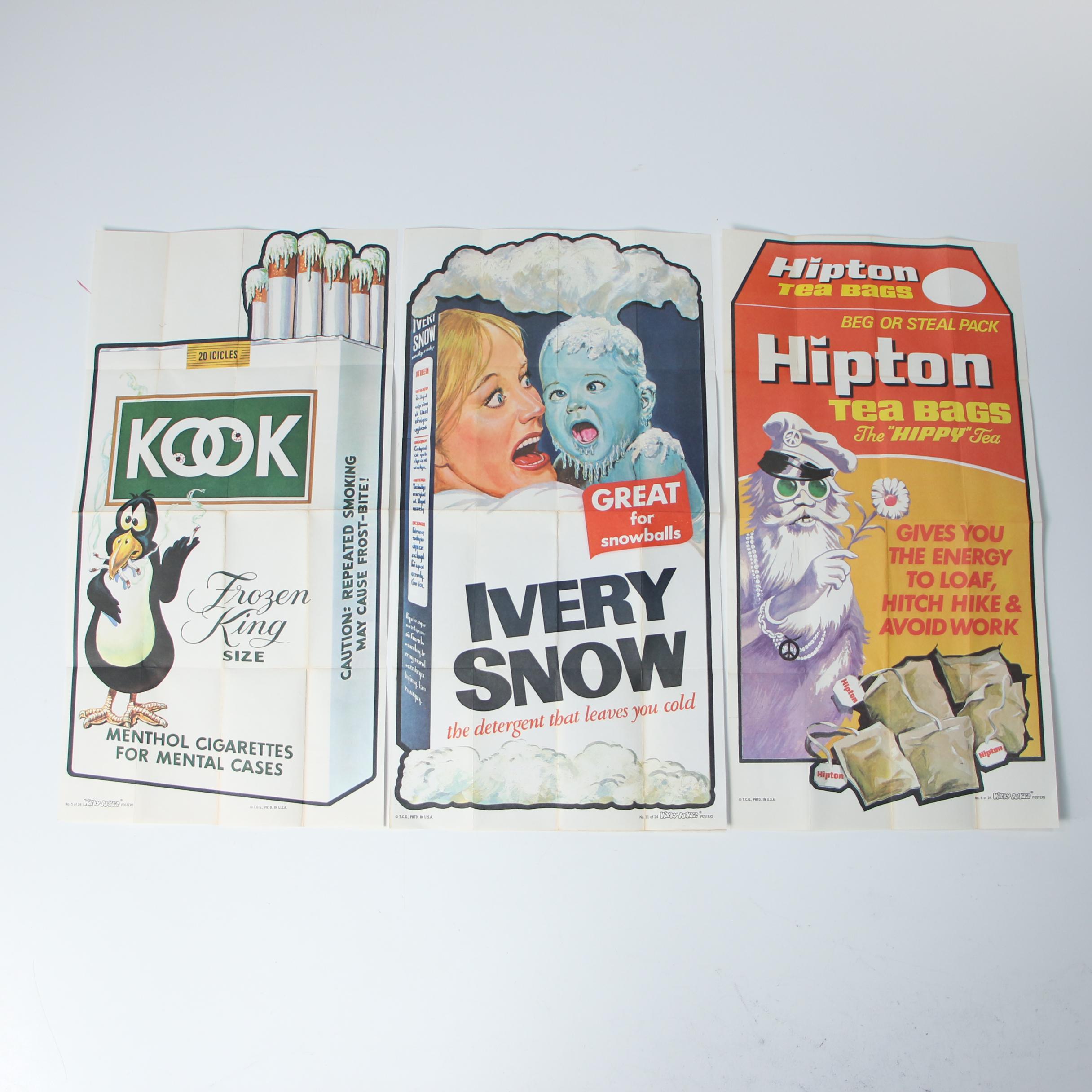 Wacky Package Satirical Advertising Posters