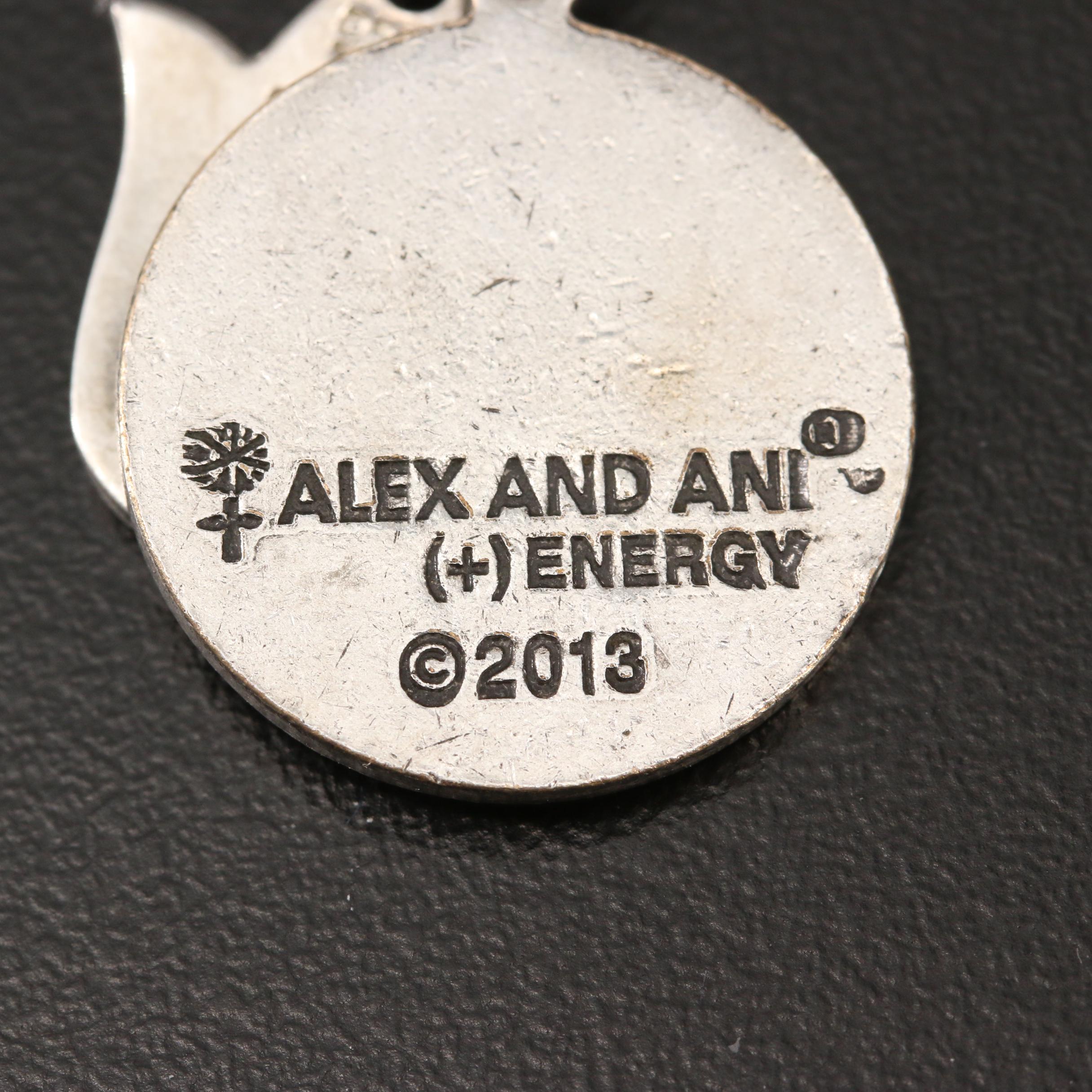 Alex and Ani Bracelets Including One Sterling Charm