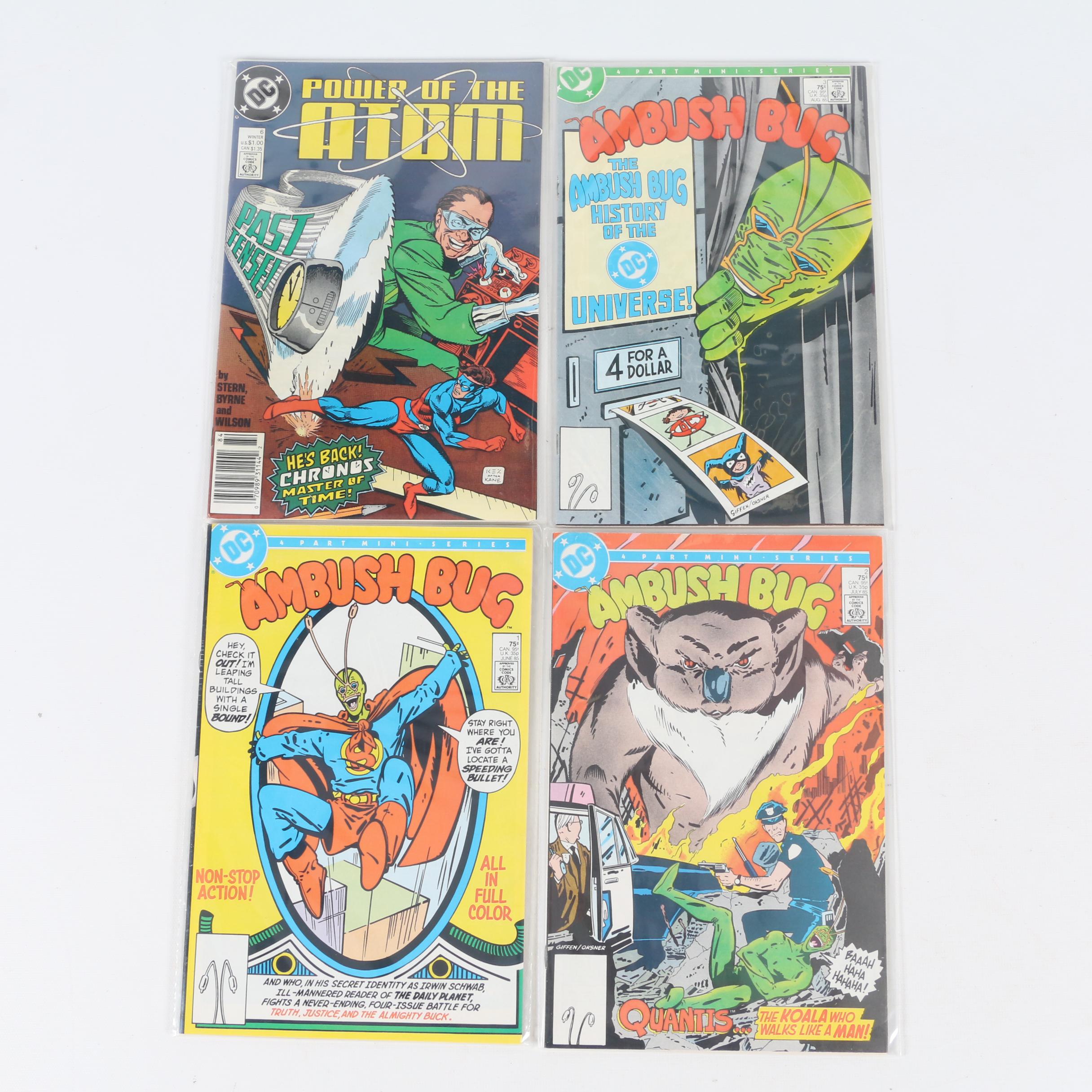 Forever People, Captain Atom, Legion of Super-Heroes, Ambush Bug Comics